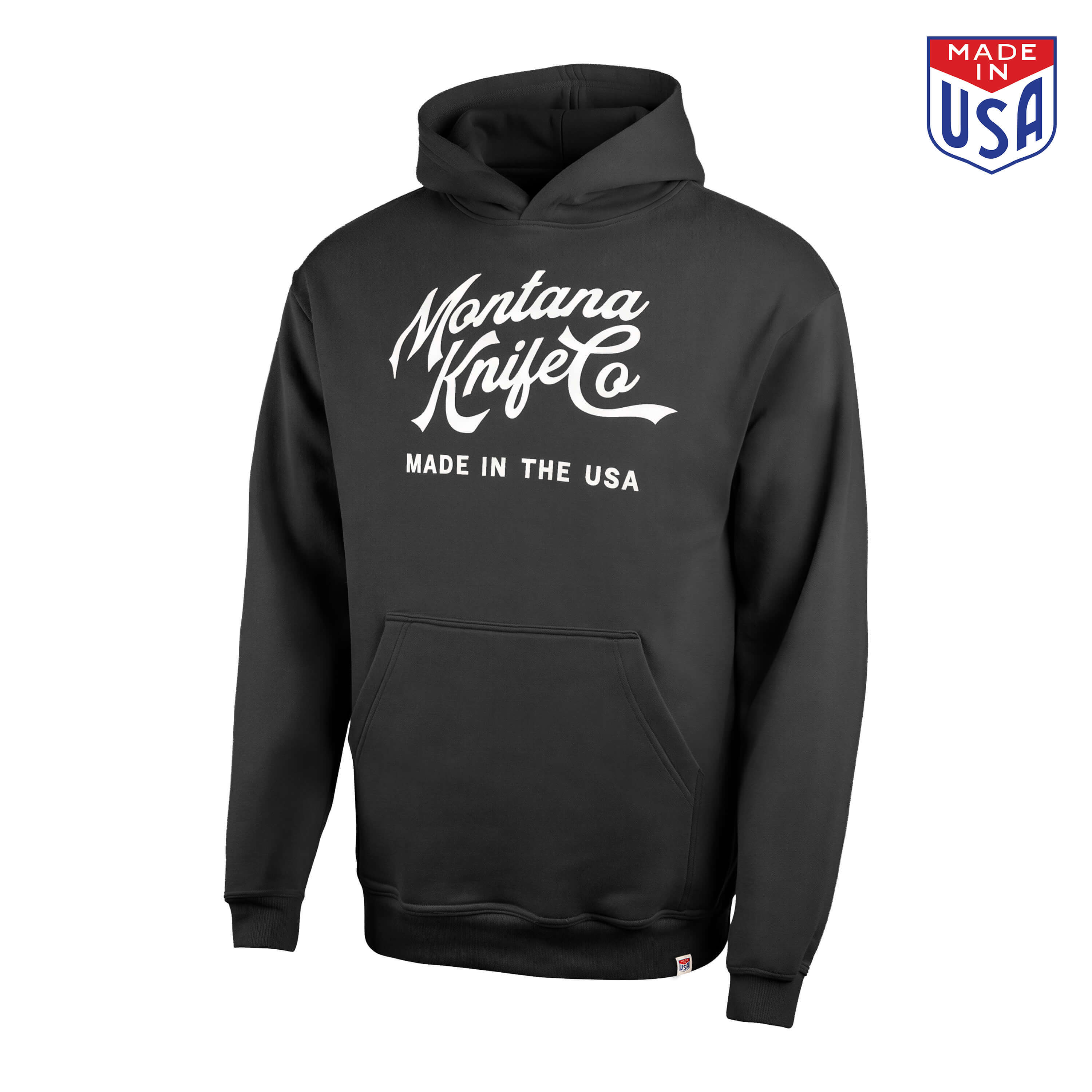 MKC HERITAGE HOODIE - USA MADE - BLACK