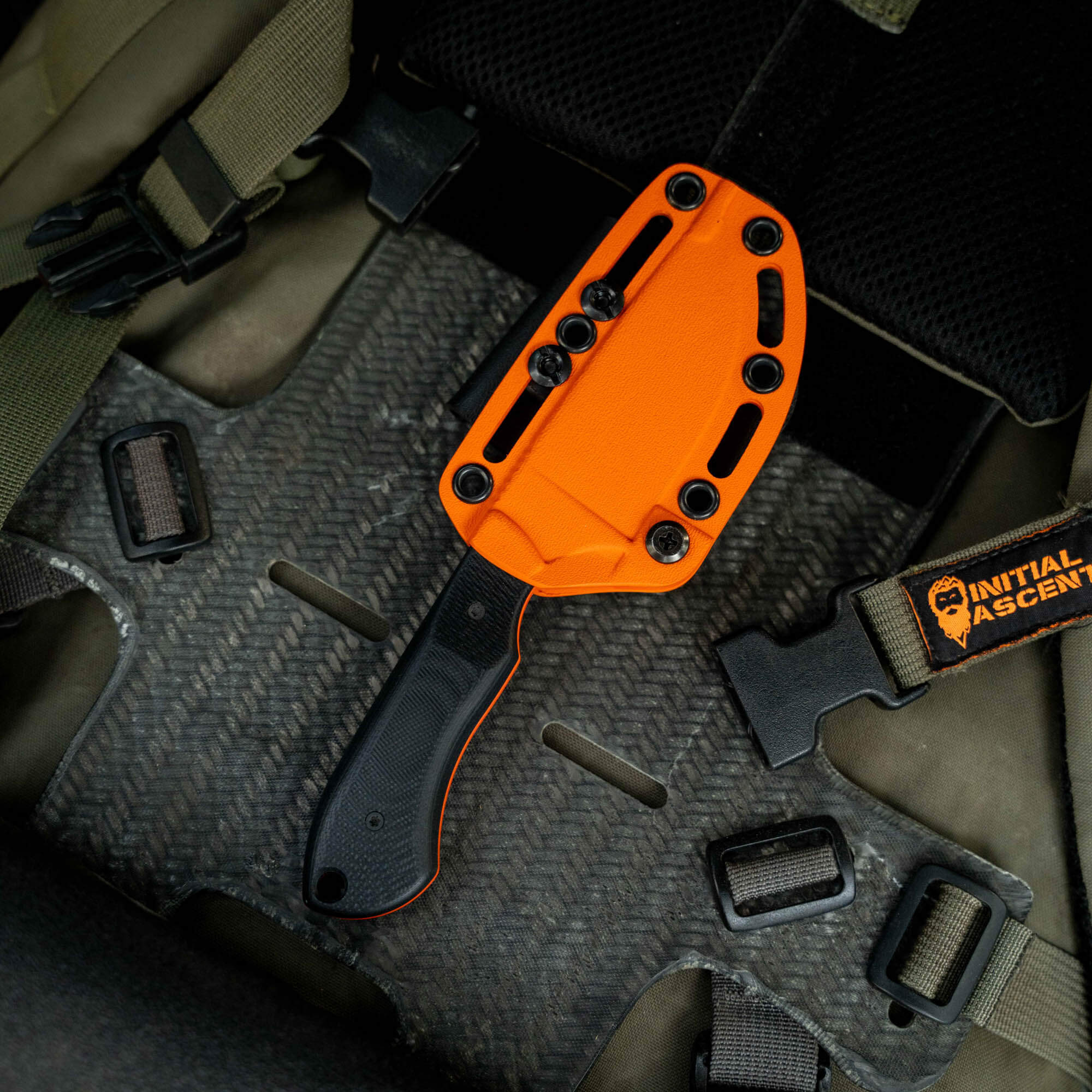 MKC ELK KNIFE - BLAZE ORANGE CERAKOTE™