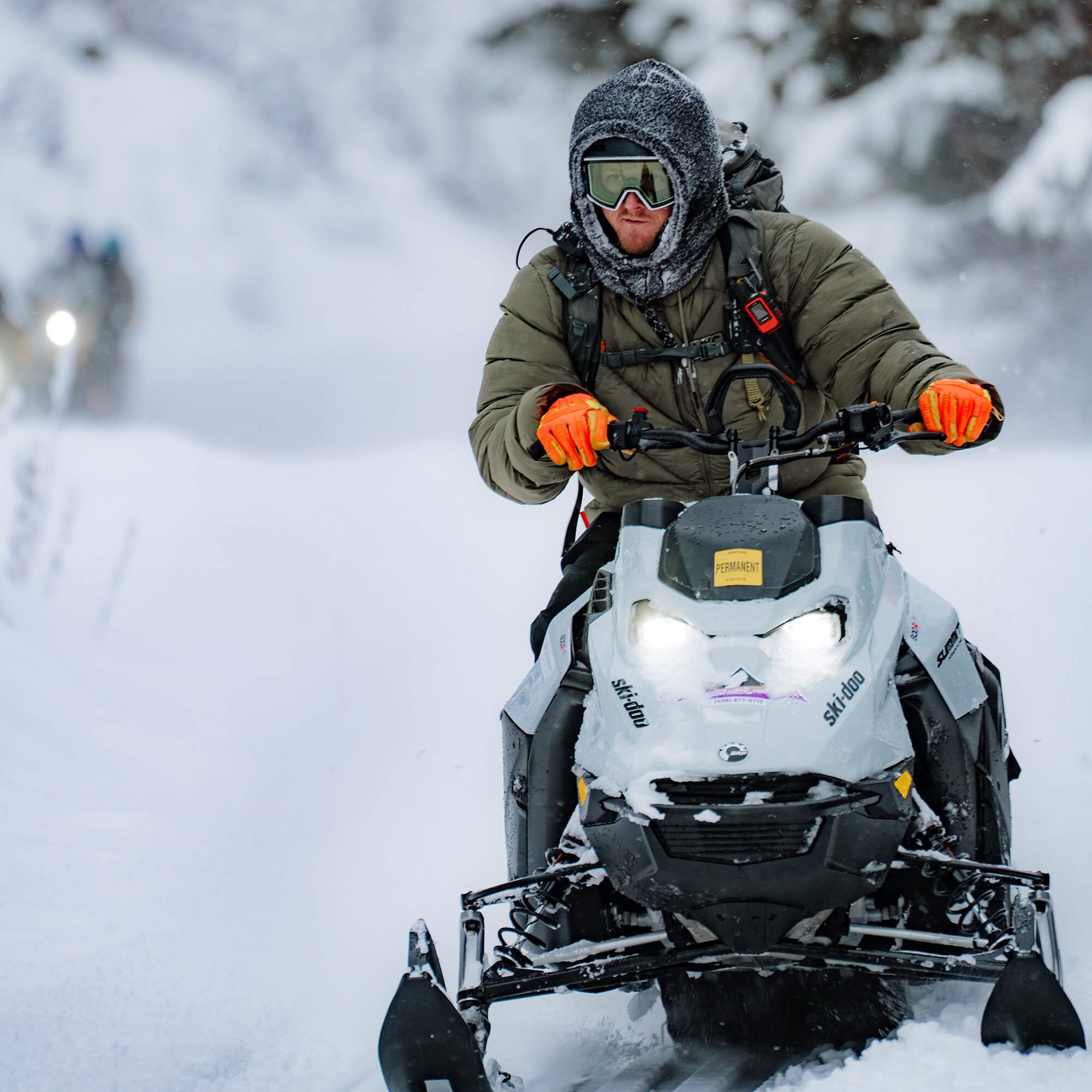 GRINNELL PUFFY ZIP JACKET - OLIVE