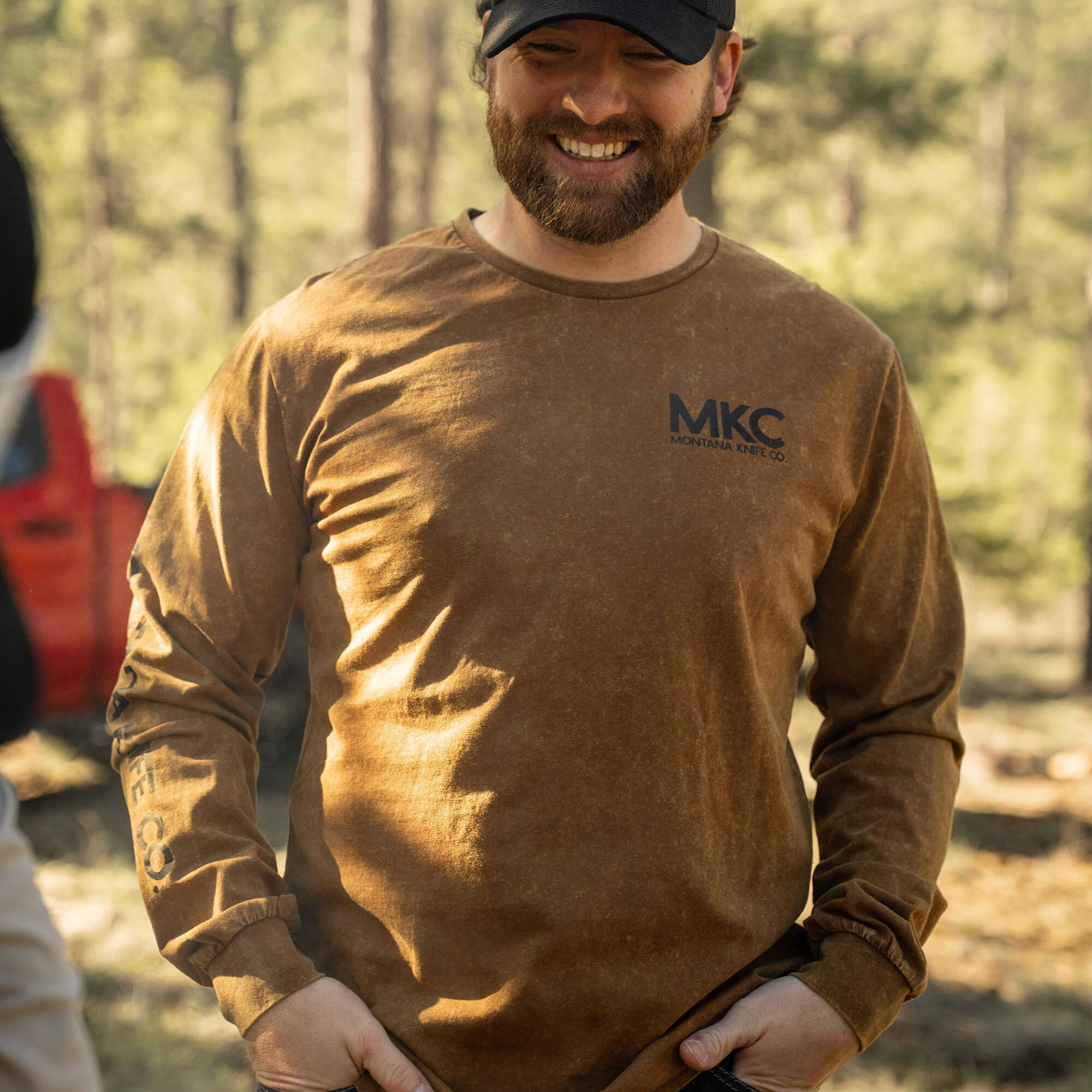 MKC STONEWASH LONG SLEEVE - COYOTE