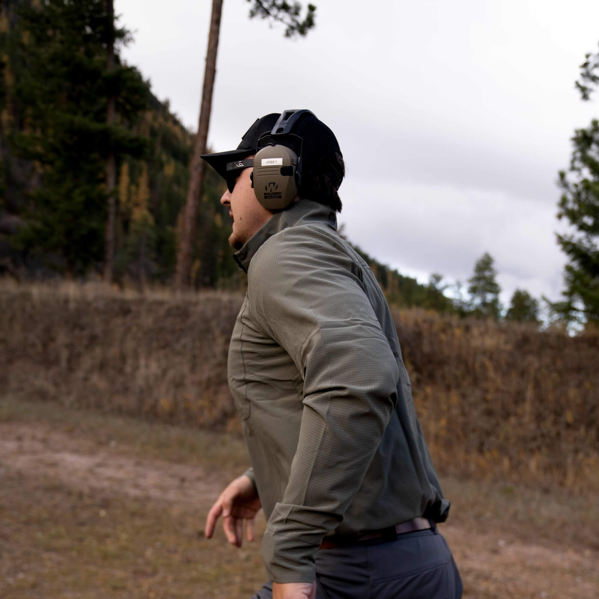 TACTICAL AIRLITE HALF-ZIP - OD GREEN