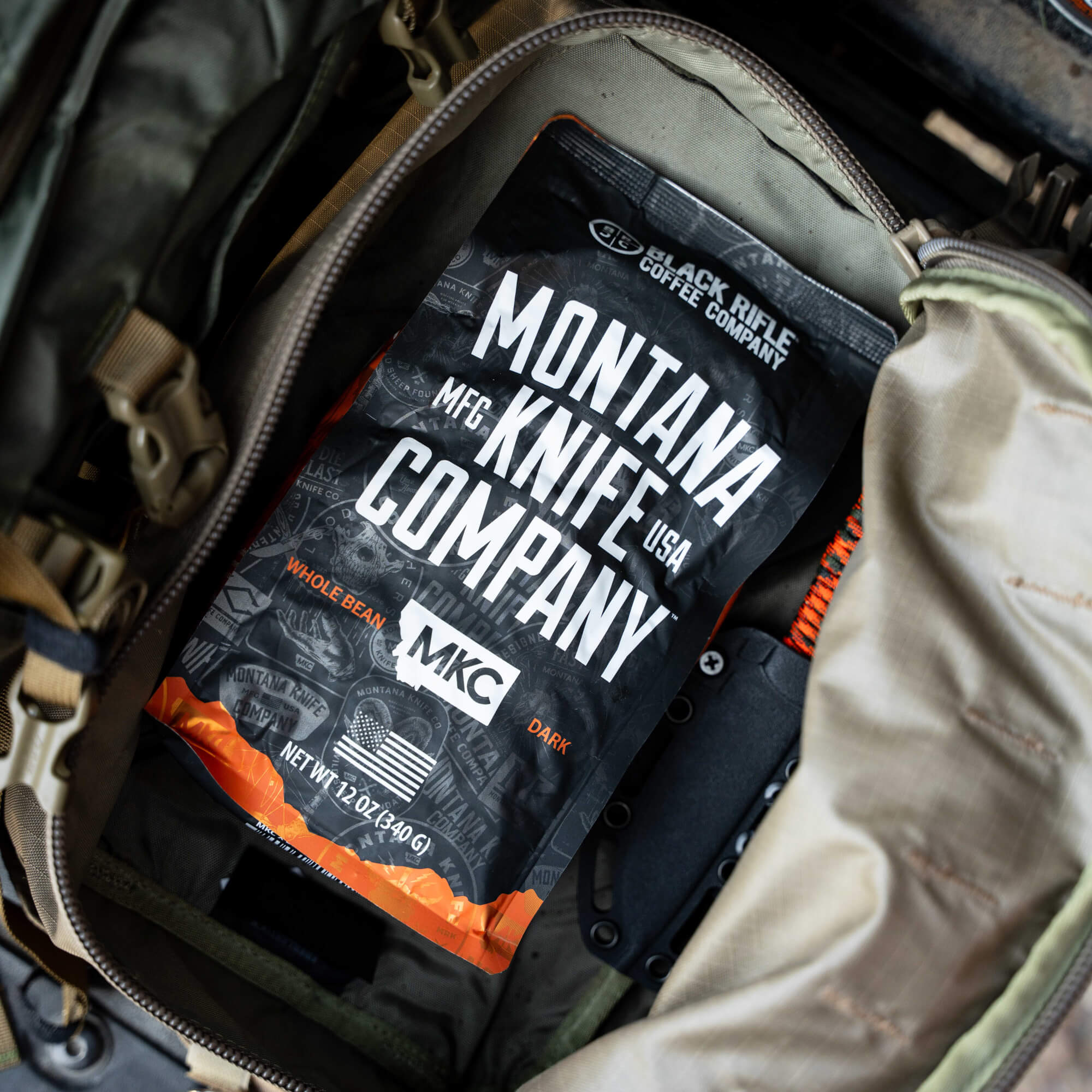 MKC X BLACK RIFLE COFFEE SIGNATURE DARK ROAST - WHOLE BEAN