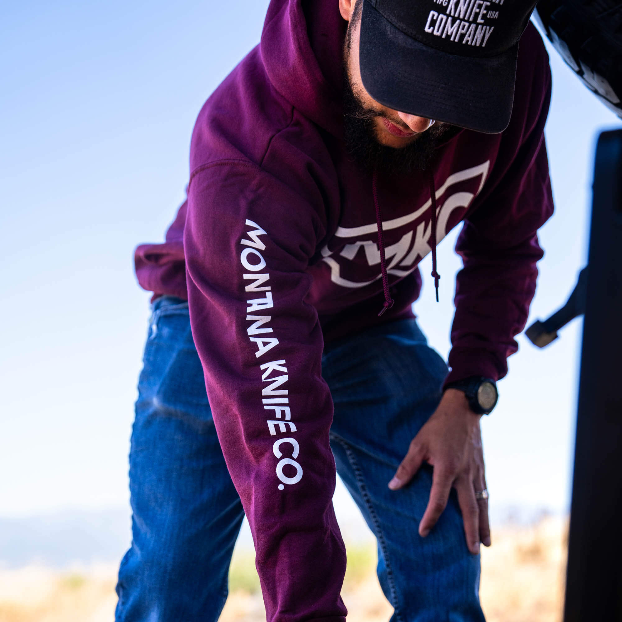 MKC TEAM HOODIE - MAROON