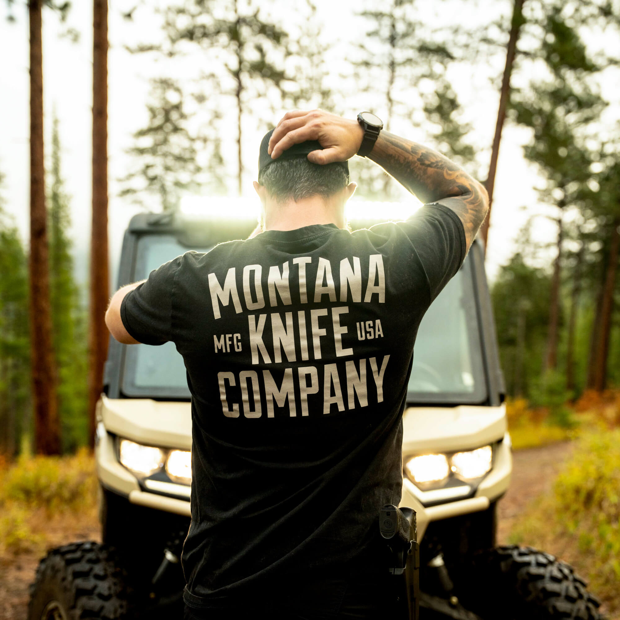 MKC STONEWASH TEE - BLACK