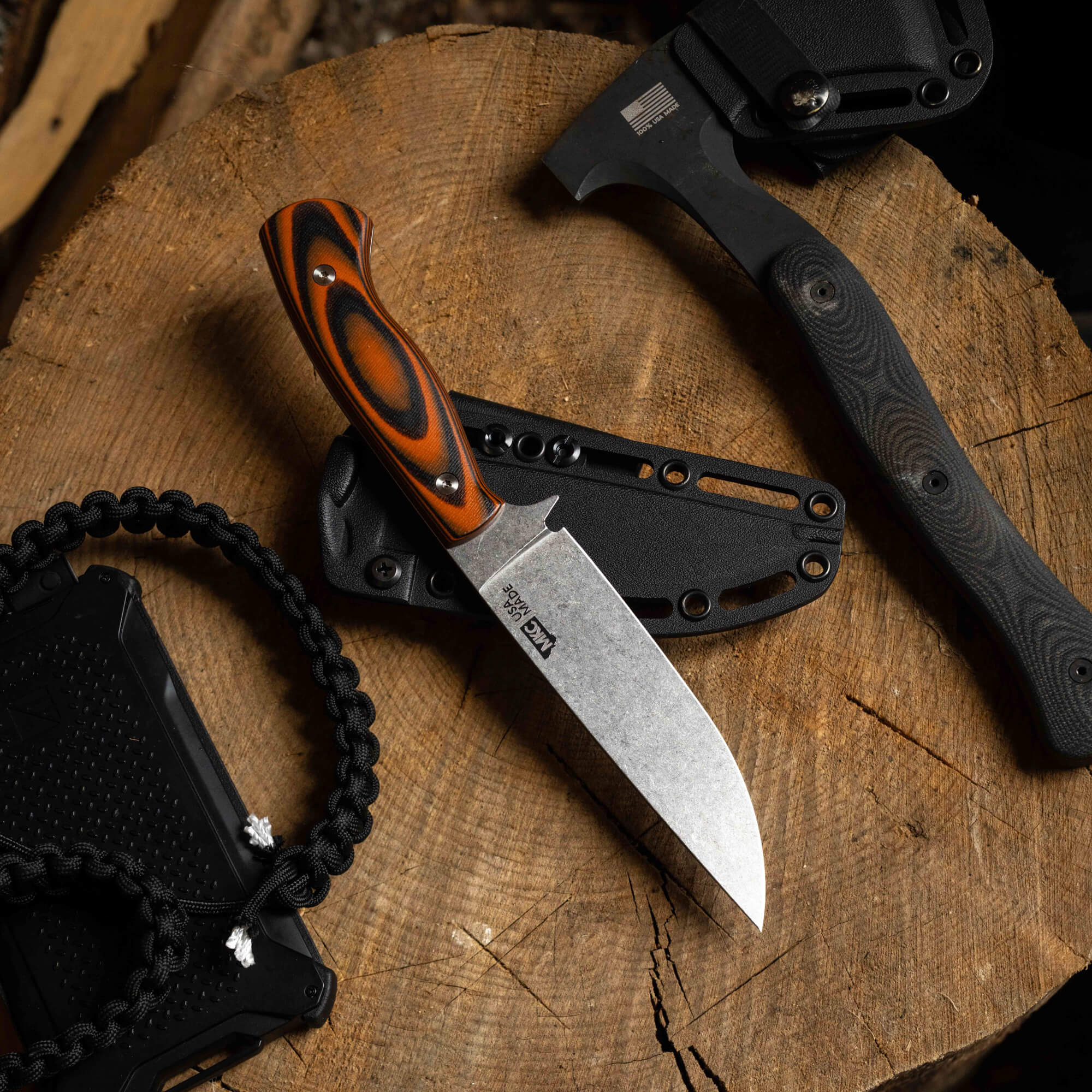 MAGNACUT SUPER CUB - DROP POINT HUNTER - ORANGE & BLACK