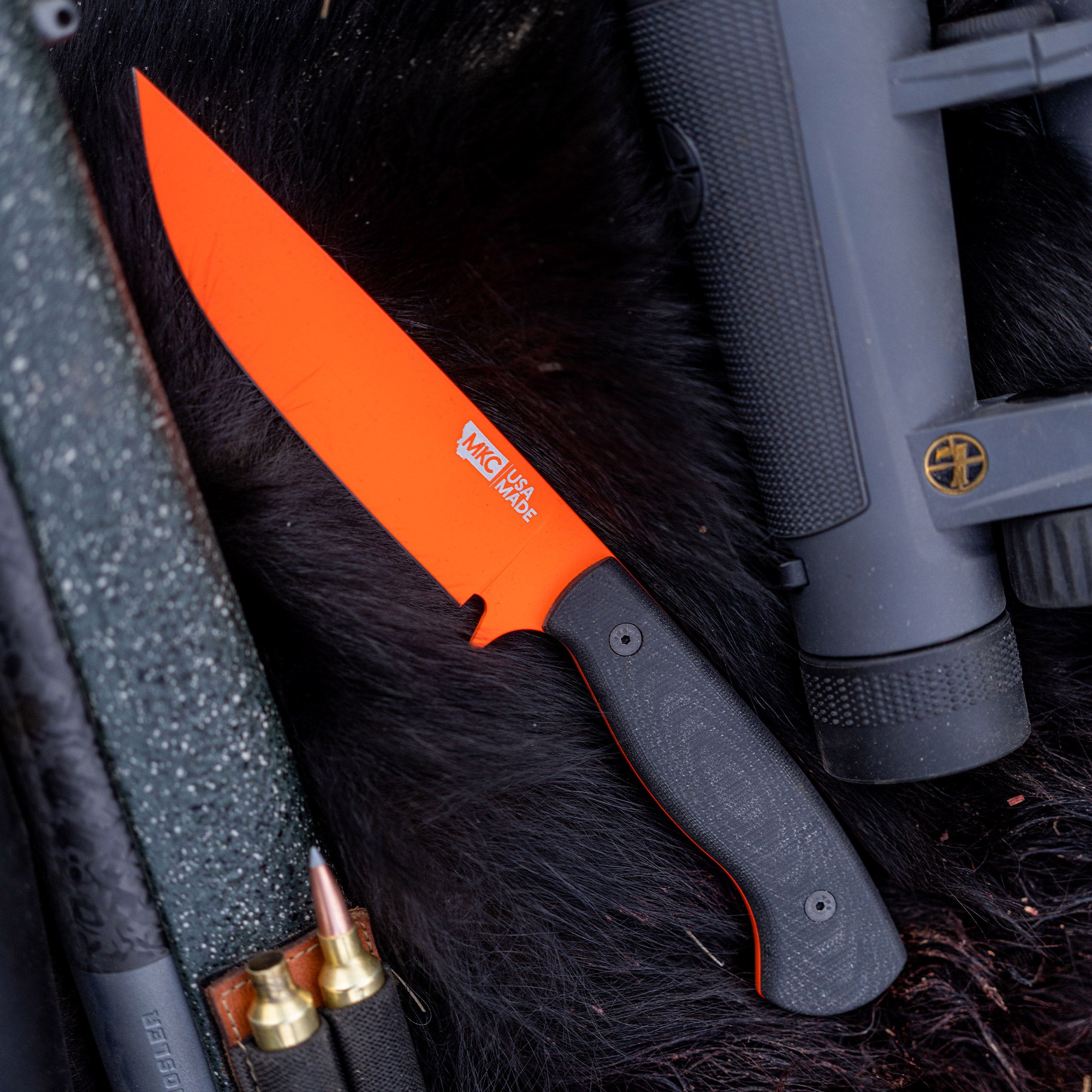 SUPER CUB - DROP POINT HUNTER - BLAZE ORANGE CERAKOTE