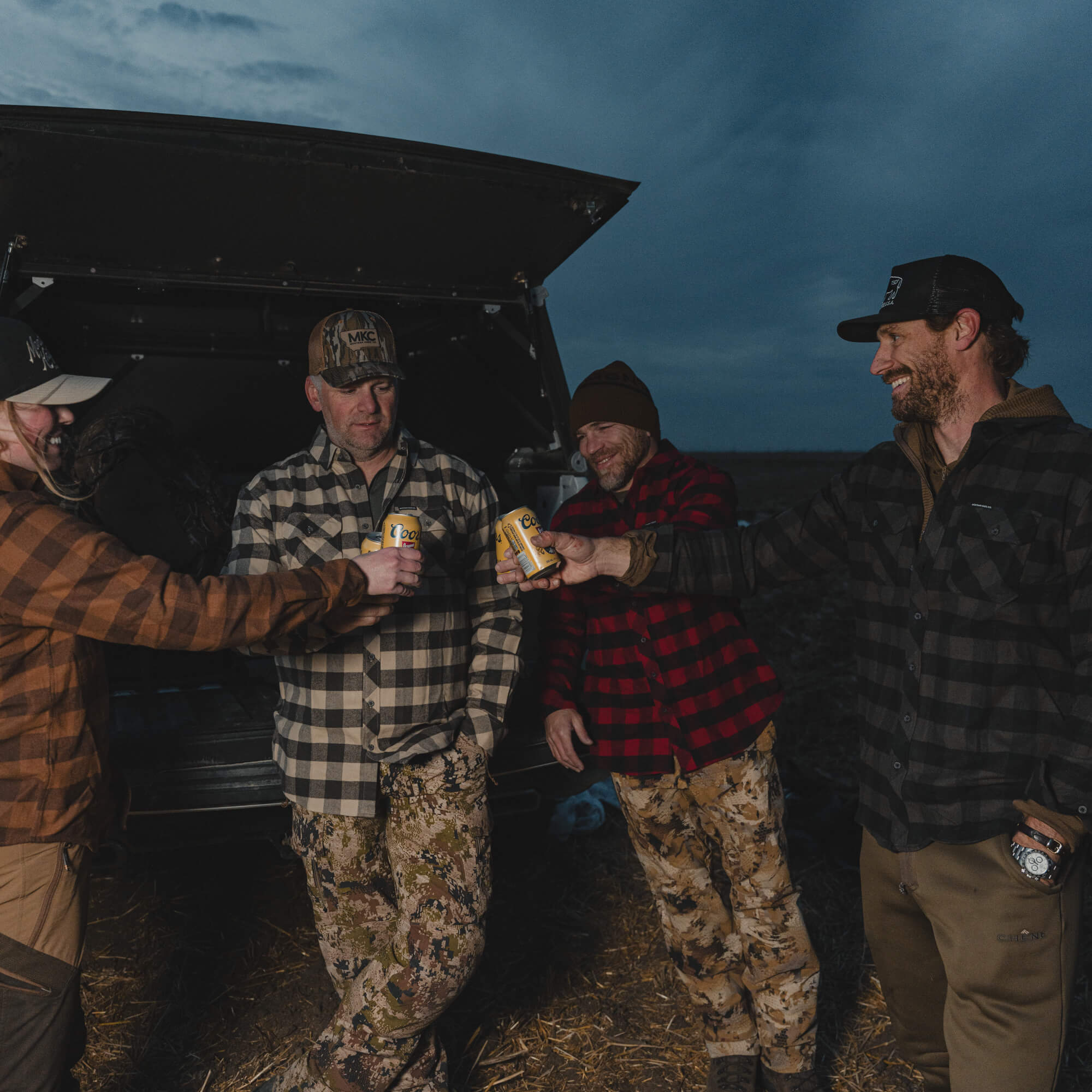 MKC HEAVYWEIGHT FLANNEL - CHARCOAL