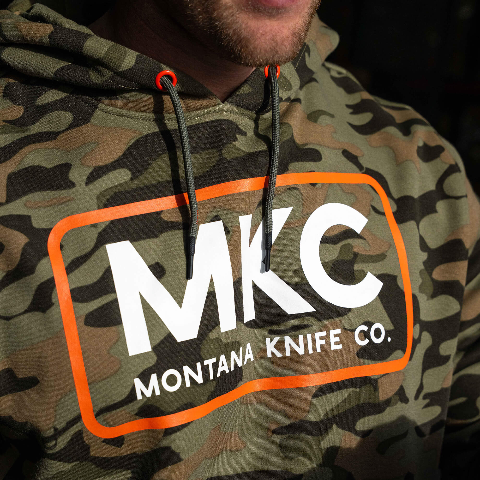 MKC FLEECE HOODIE - VINTAGE WOODLAND CAMO