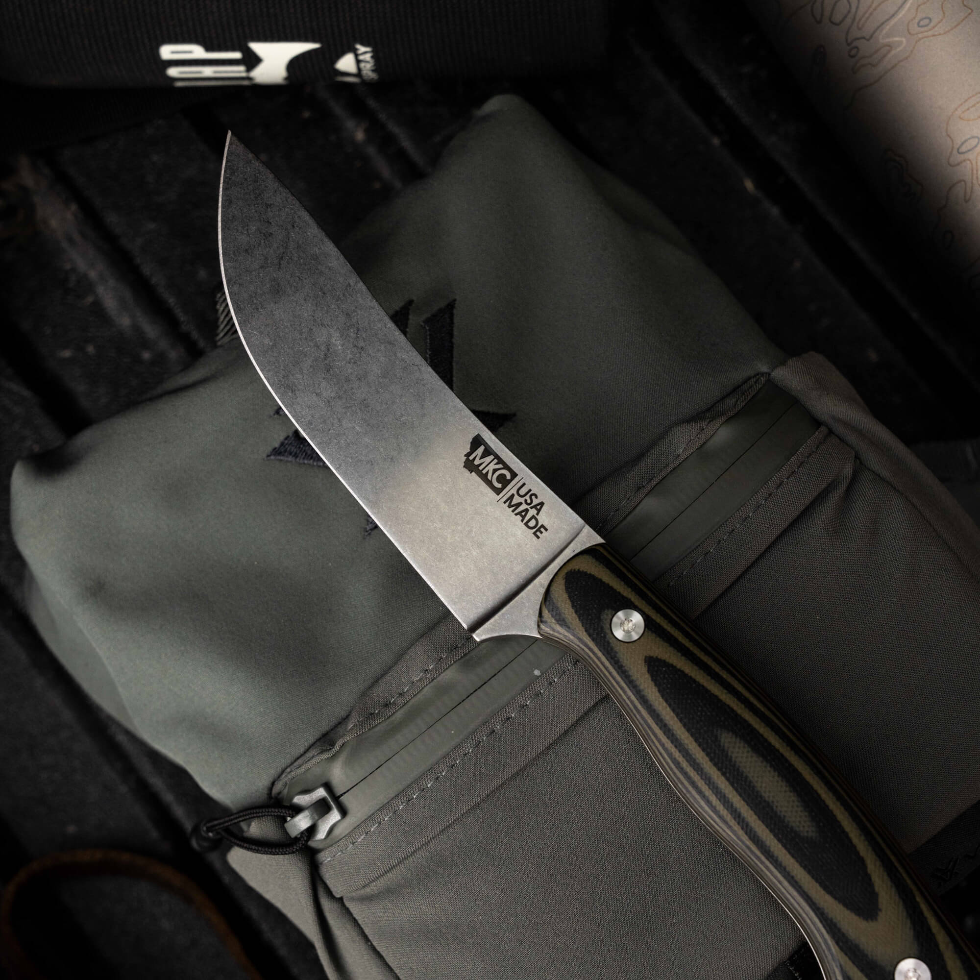MAGNACUT STONEWALL SKINNER - GREEN & BLACK