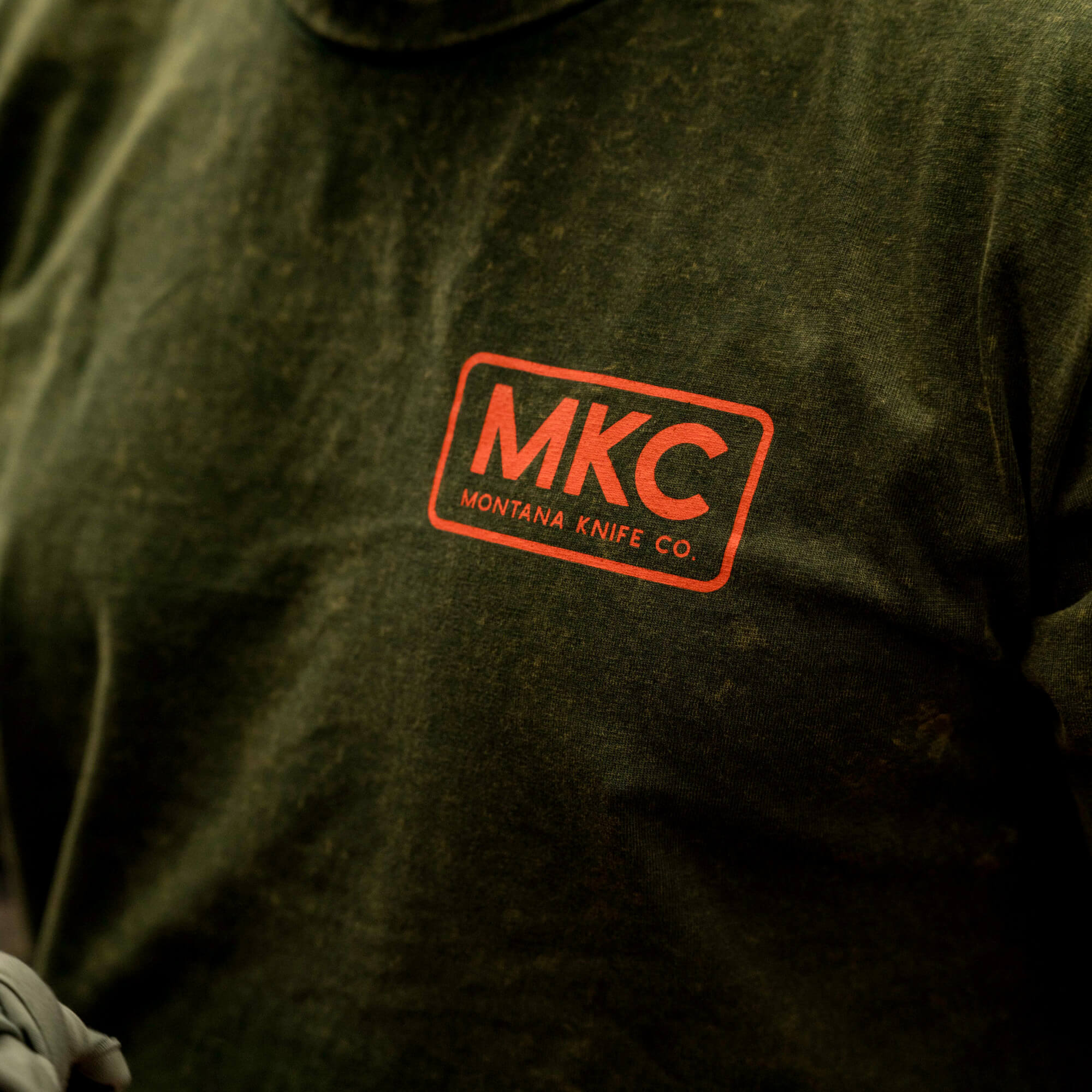 MKC STONEWASH TEE - DARK ARMY