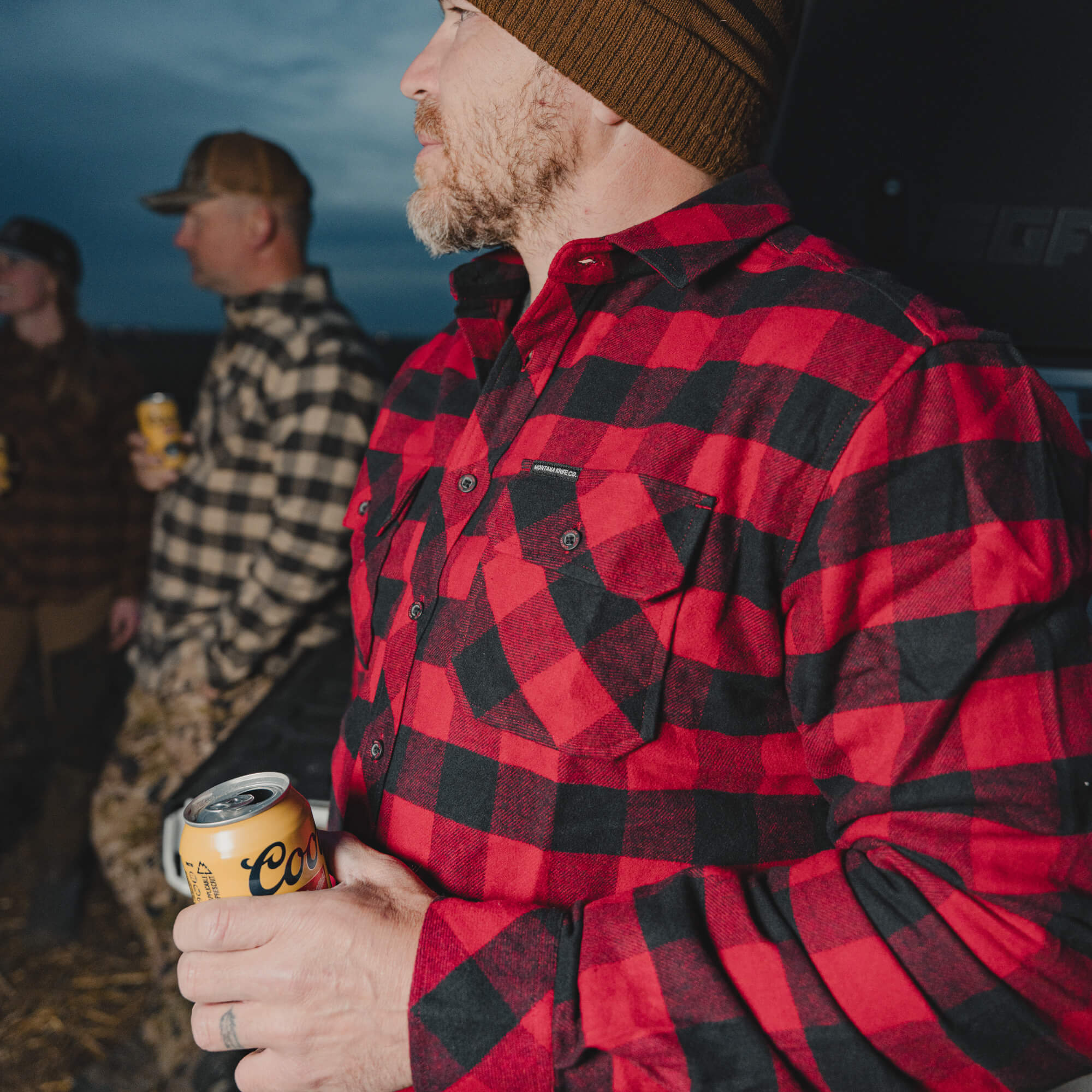 MKC HEAVYWEIGHT FLANNEL - RED