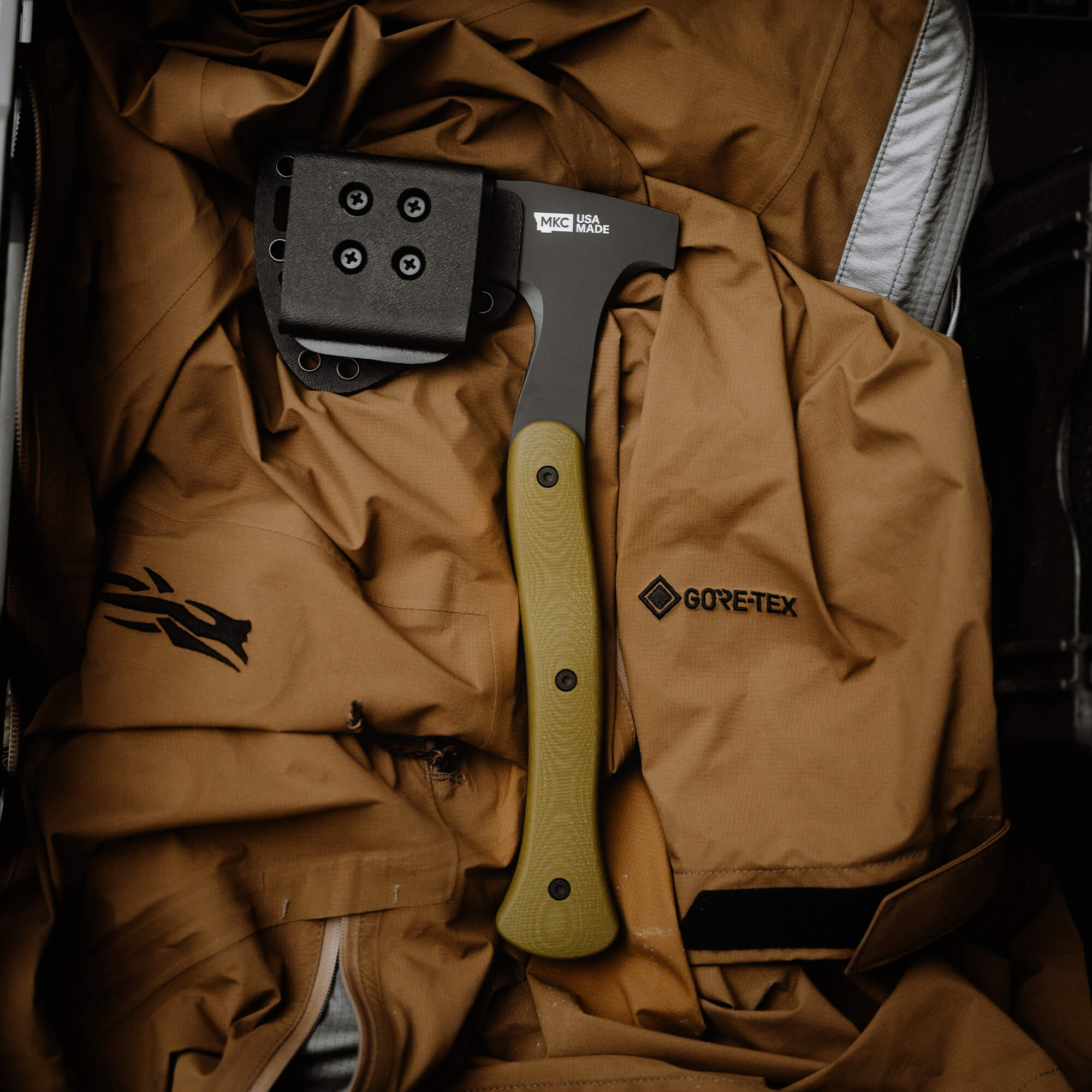 HELLGATE HATCHET - OLIVE