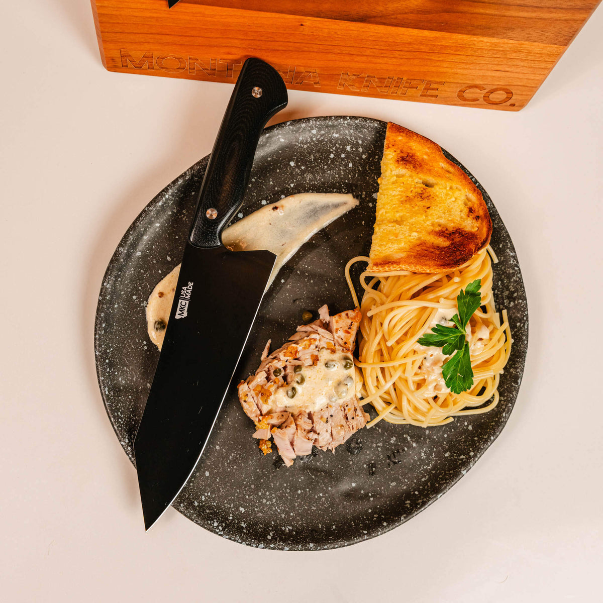 SMITH RIVER SANTOKU - BLACK