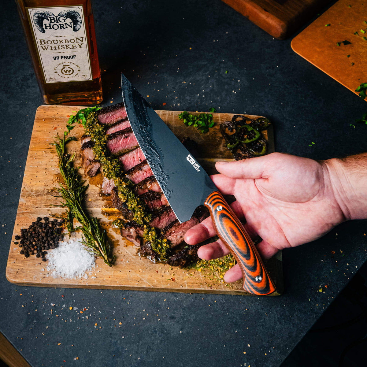 BIGHORN CHEF - ORANGE & BLACK