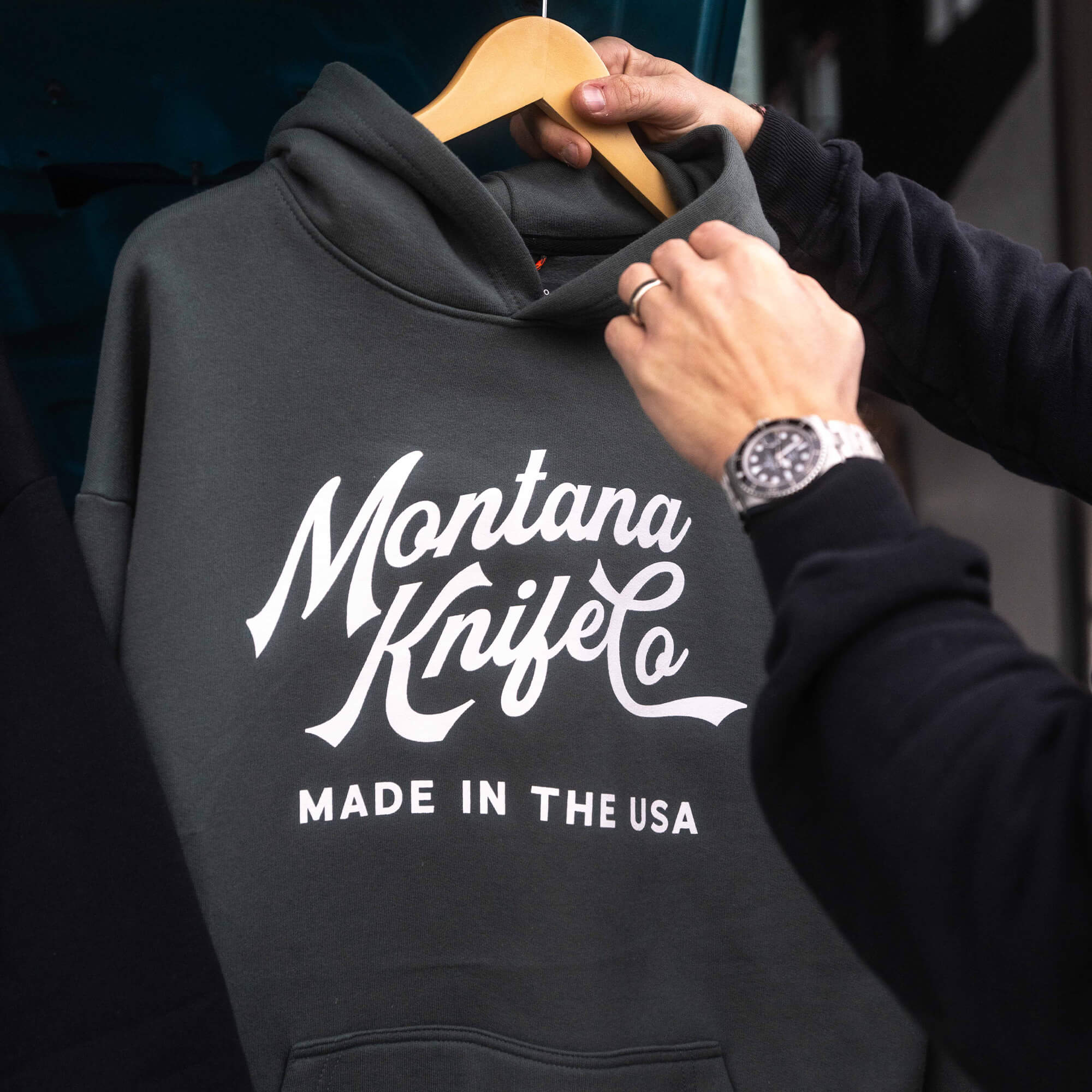 MKC HERITAGE HOODIE - USA MADE - GREEN