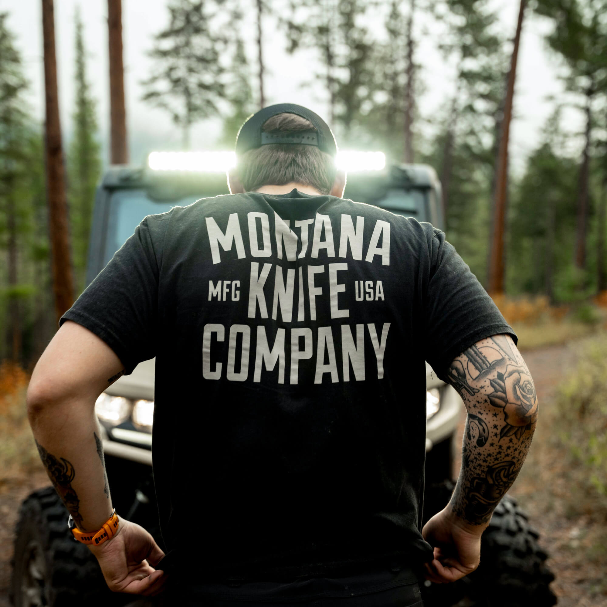 MKC STONEWASH TEE - BLACK