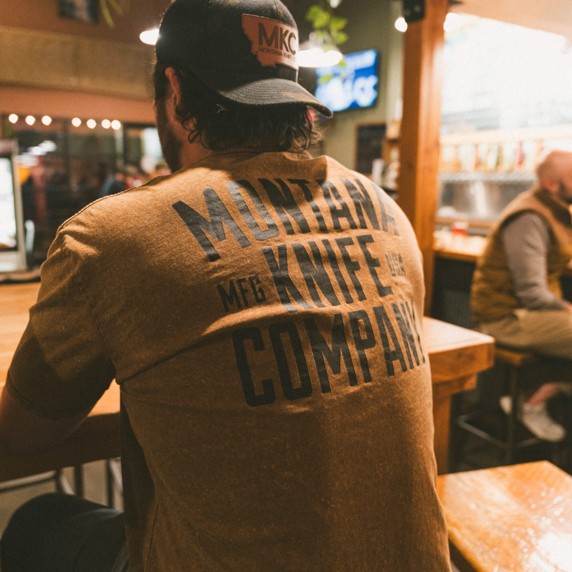 MKC STONEWASH TEE - COYOTE