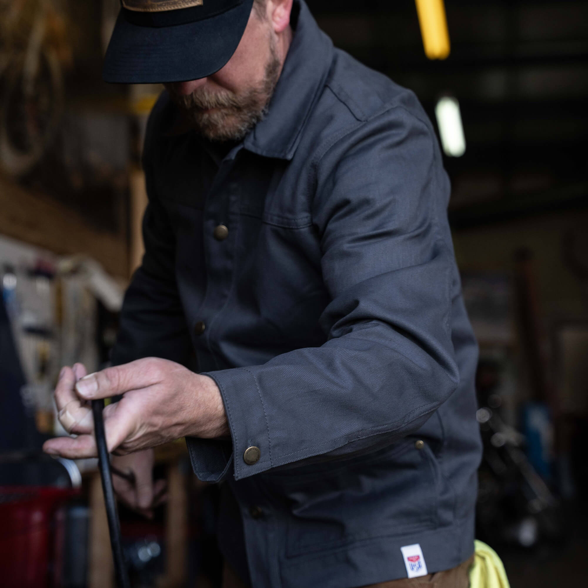 MKC WORK JACKET - USA MADE - CHARCOAL