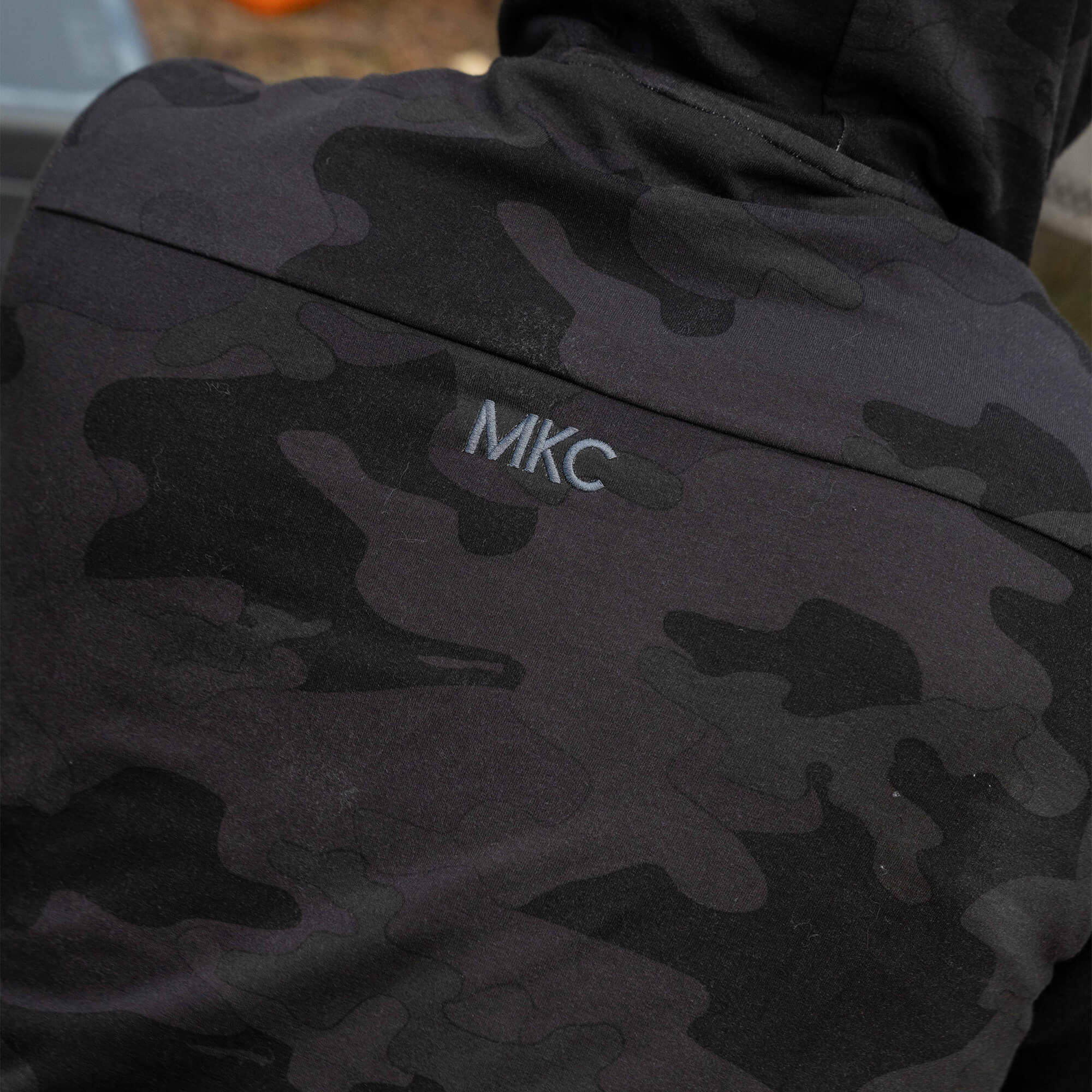 HIGHLINE HALF-ZIP HOODIE - DARK WOODLAND CAMO