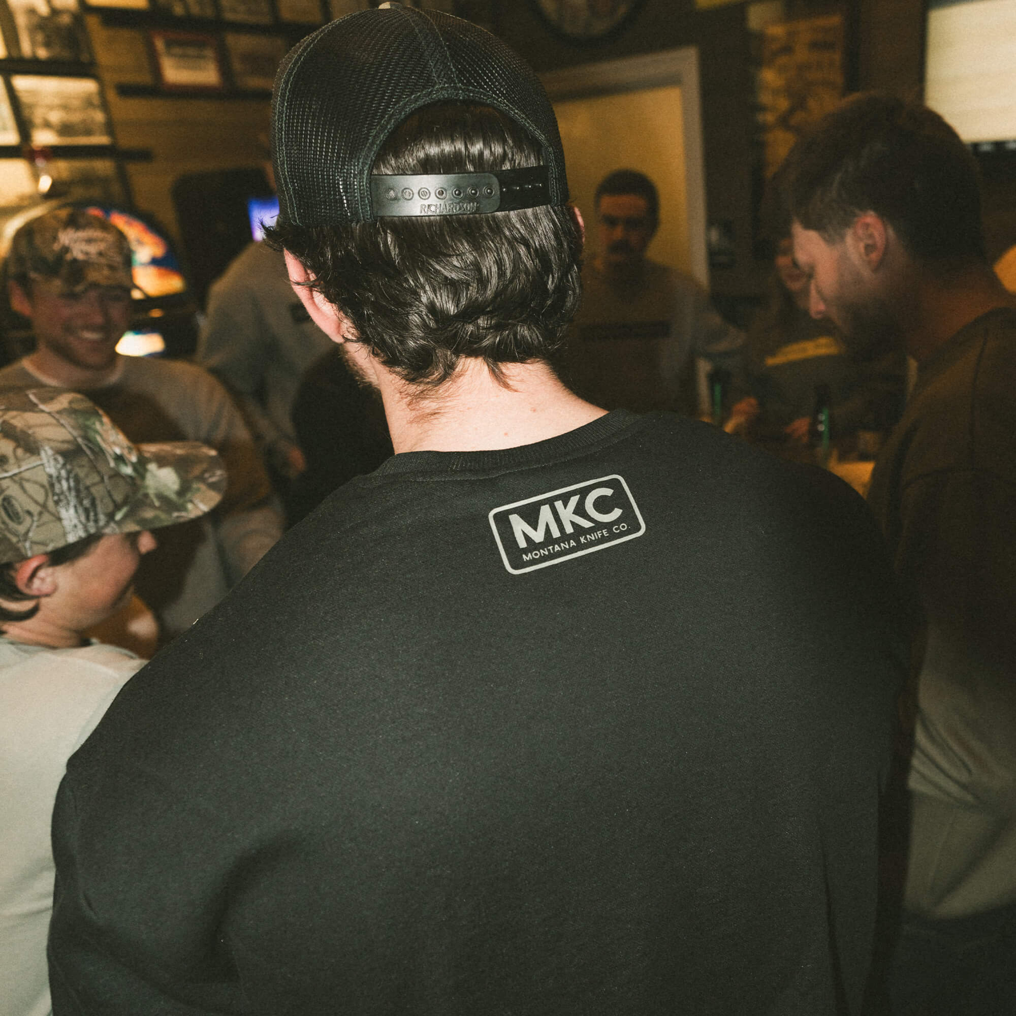 MKC CREWNECK SWEATSHIRT - BLACK