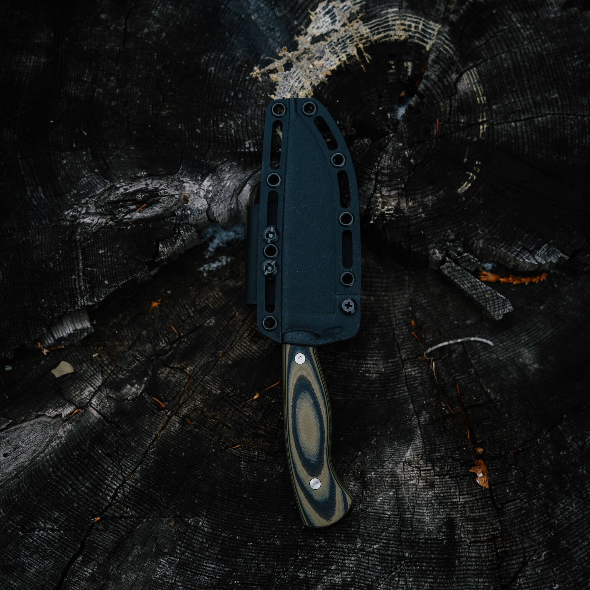 MAGNACUT SUPER CUB - DROP POINT HUNTER - GREEN & BLACK