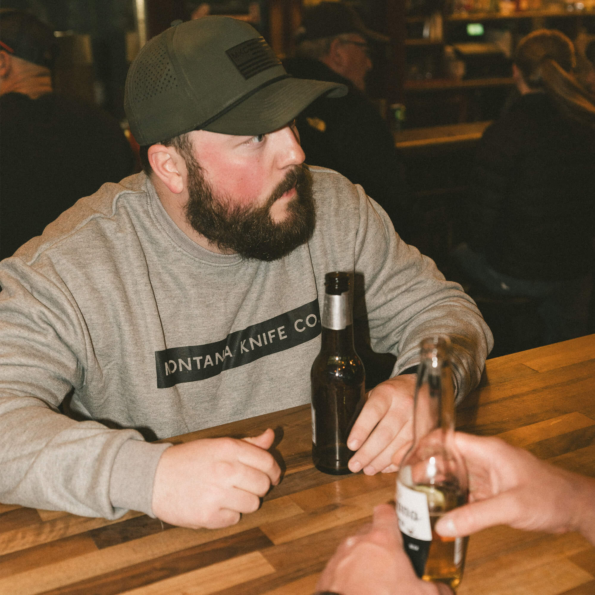 MKC CREWNECK SWEATSHIRT - GREY