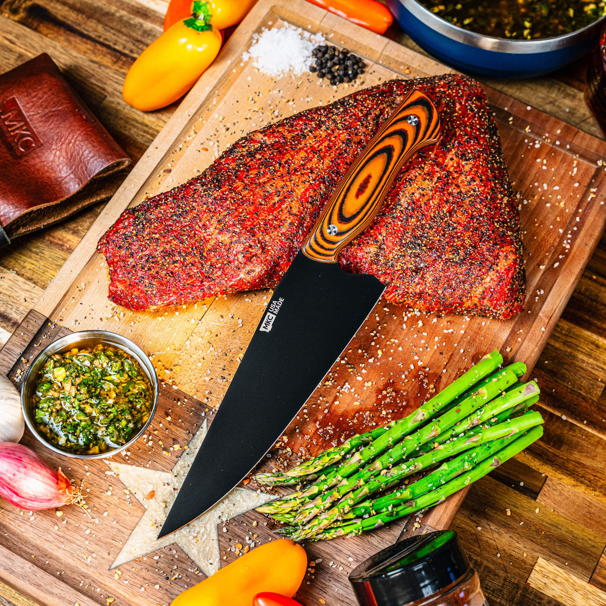BIGHORN CHEF - ORANGE & BLACK