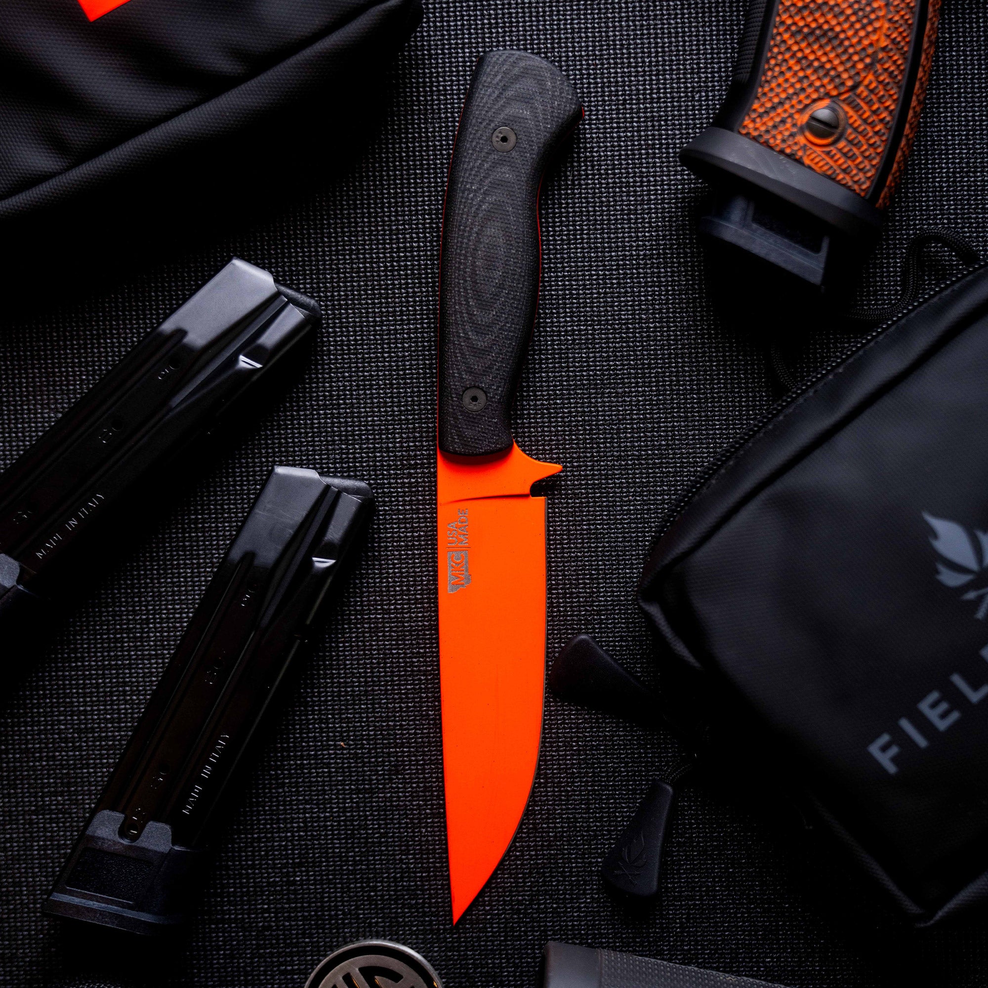 SUPER CUB - DROP POINT HUNTER - BLAZE ORANGE CERAKOTE