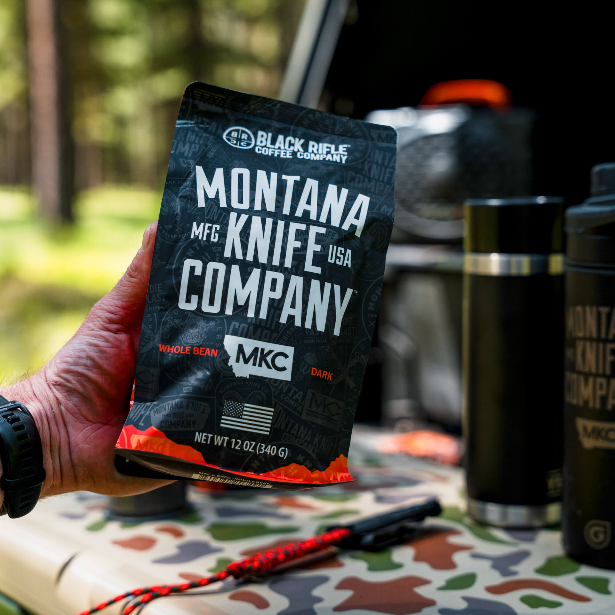 MKC X BLACK RIFLE COFFEE SIGNATURE DARK ROAST - WHOLE BEAN