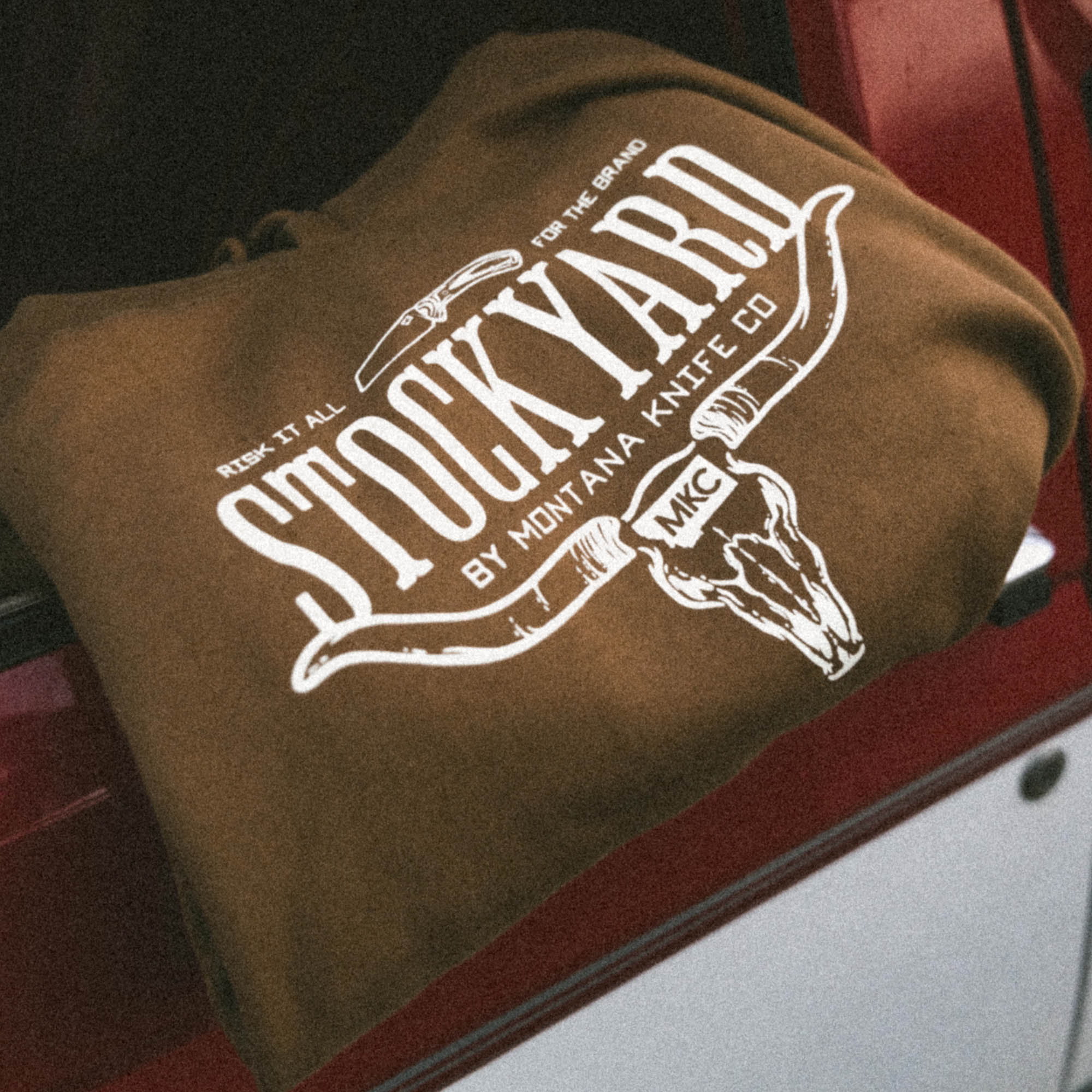 STOCKYARD HOODIE - SADDLE