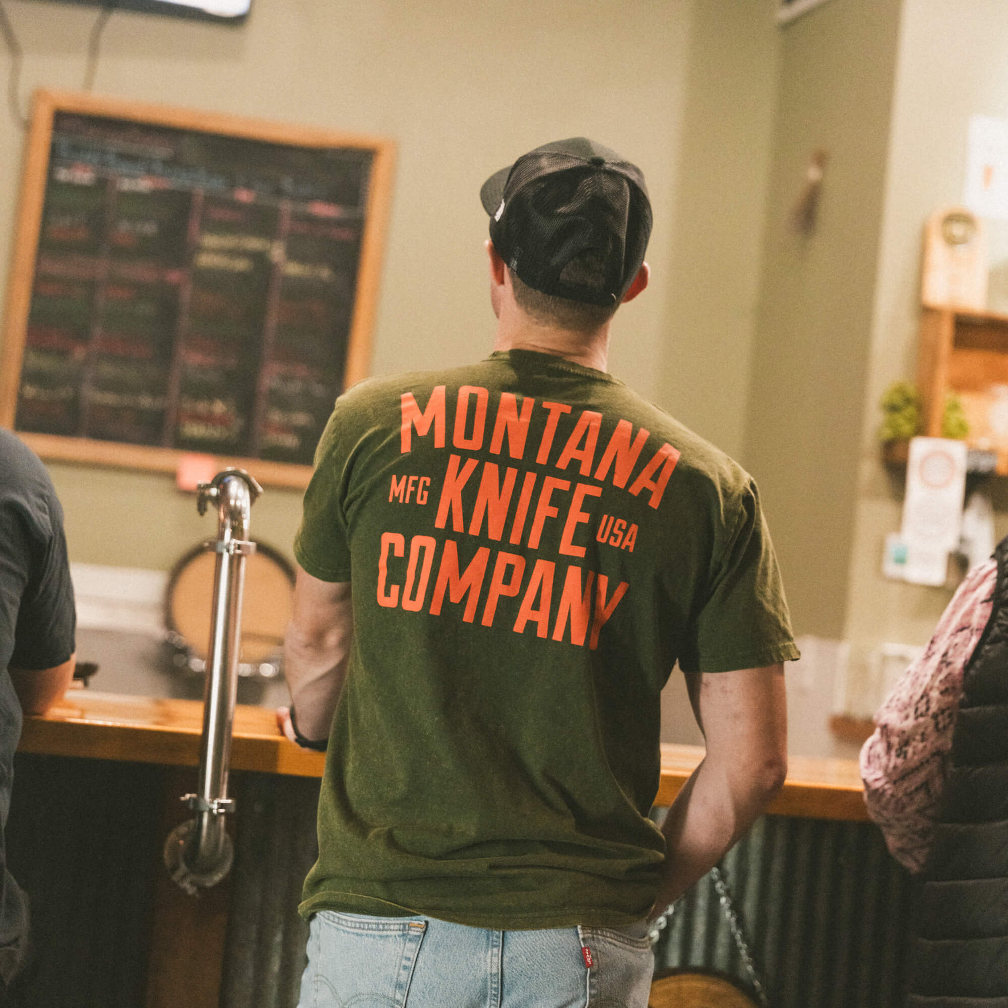 MKC STONEWASH TEE - DARK ARMY