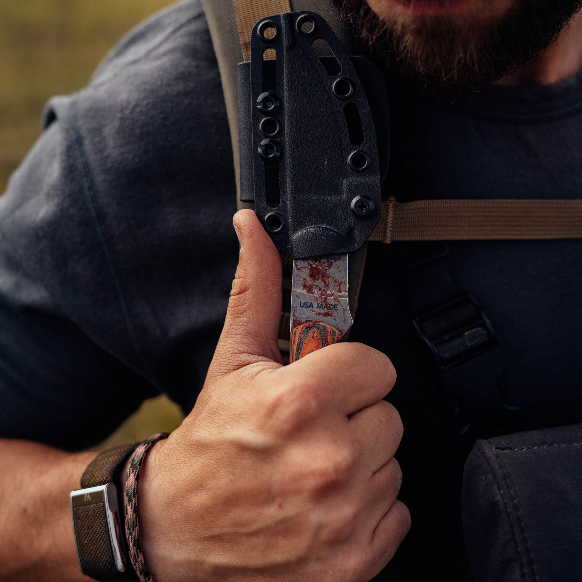 MAGNACUT BLACKFOOT 2.0 - ORANGE & BLACK