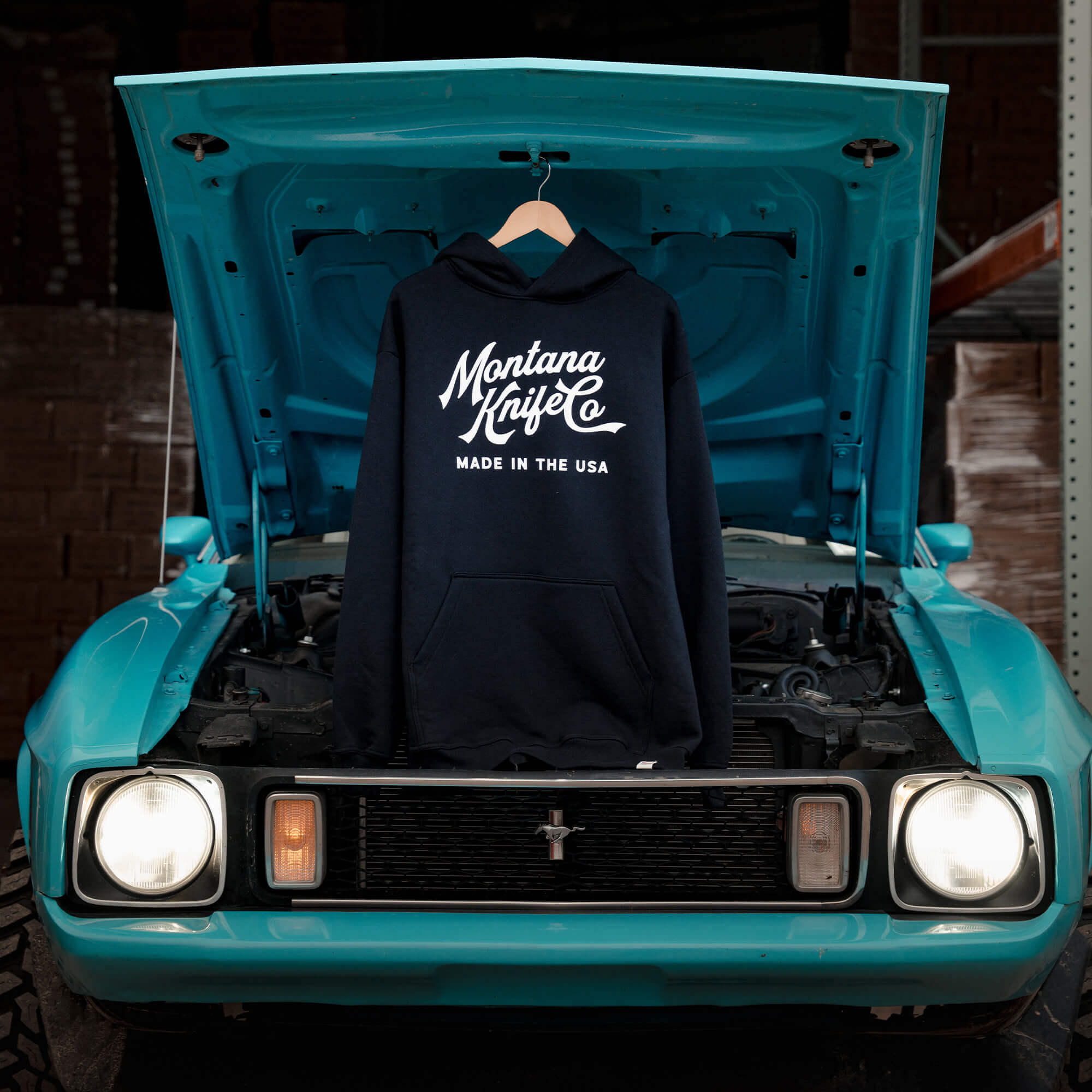 MKC HERITAGE HOODIE - USA MADE - BLACK