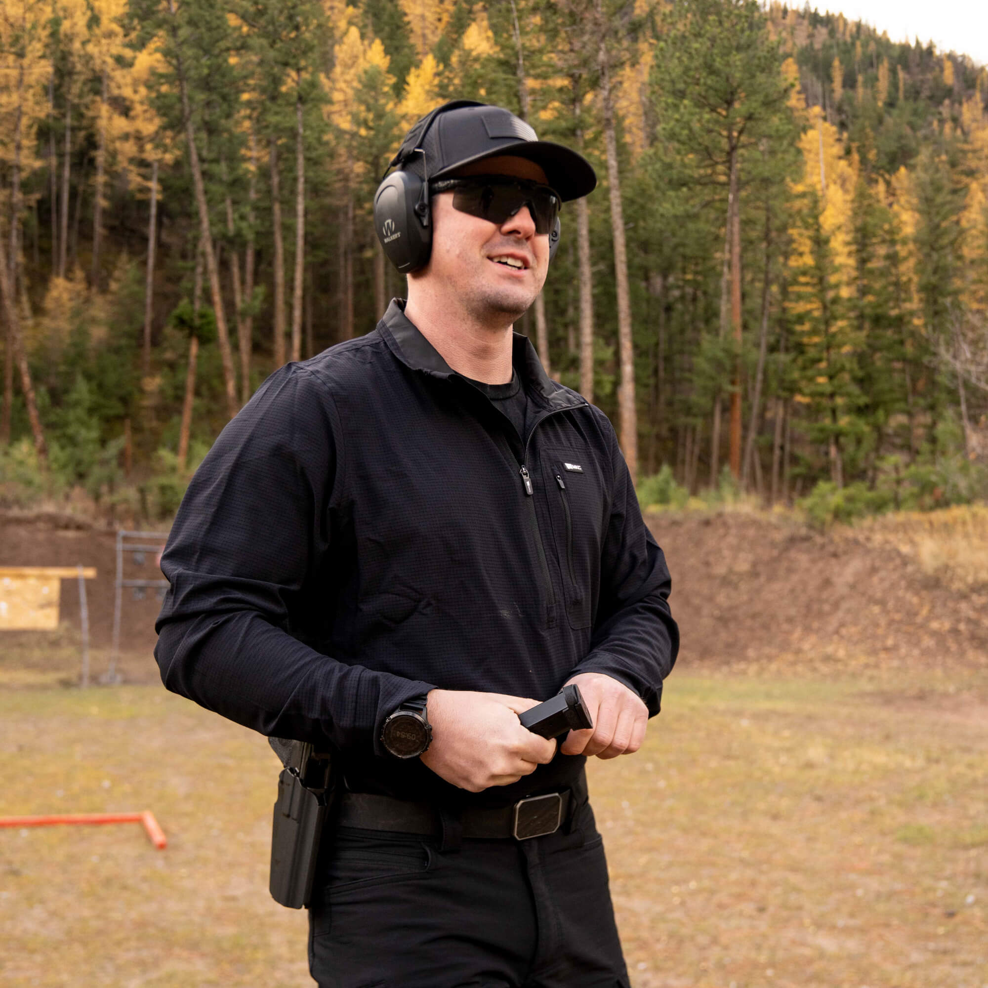 TACTICAL AIRLITE HALF-ZIP - SHADOW