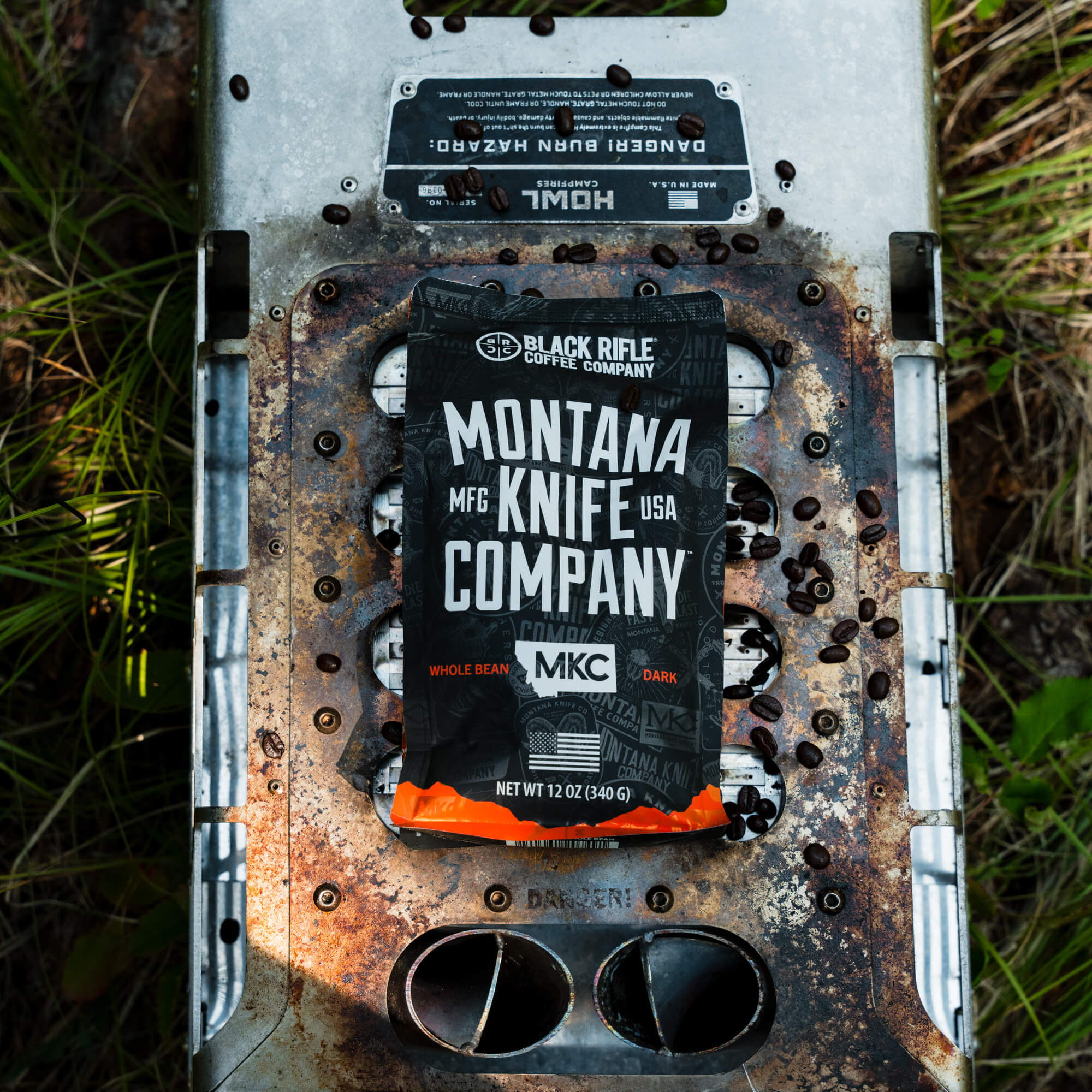 MKC X BLACK RIFLE COFFEE SIGNATURE DARK ROAST - WHOLE BEAN