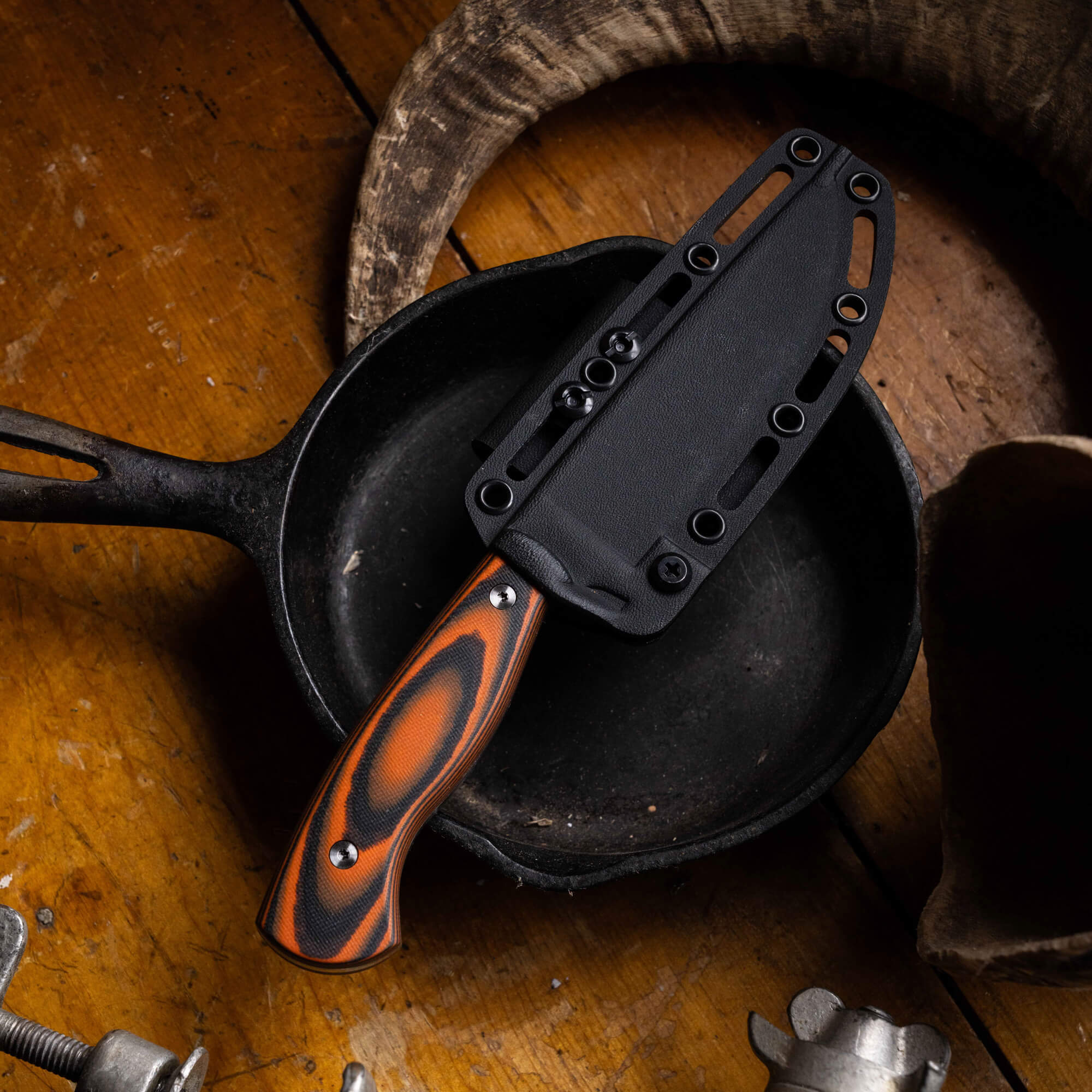 MAGNACUT SUPER CUB - DROP POINT HUNTER - ORANGE & BLACK