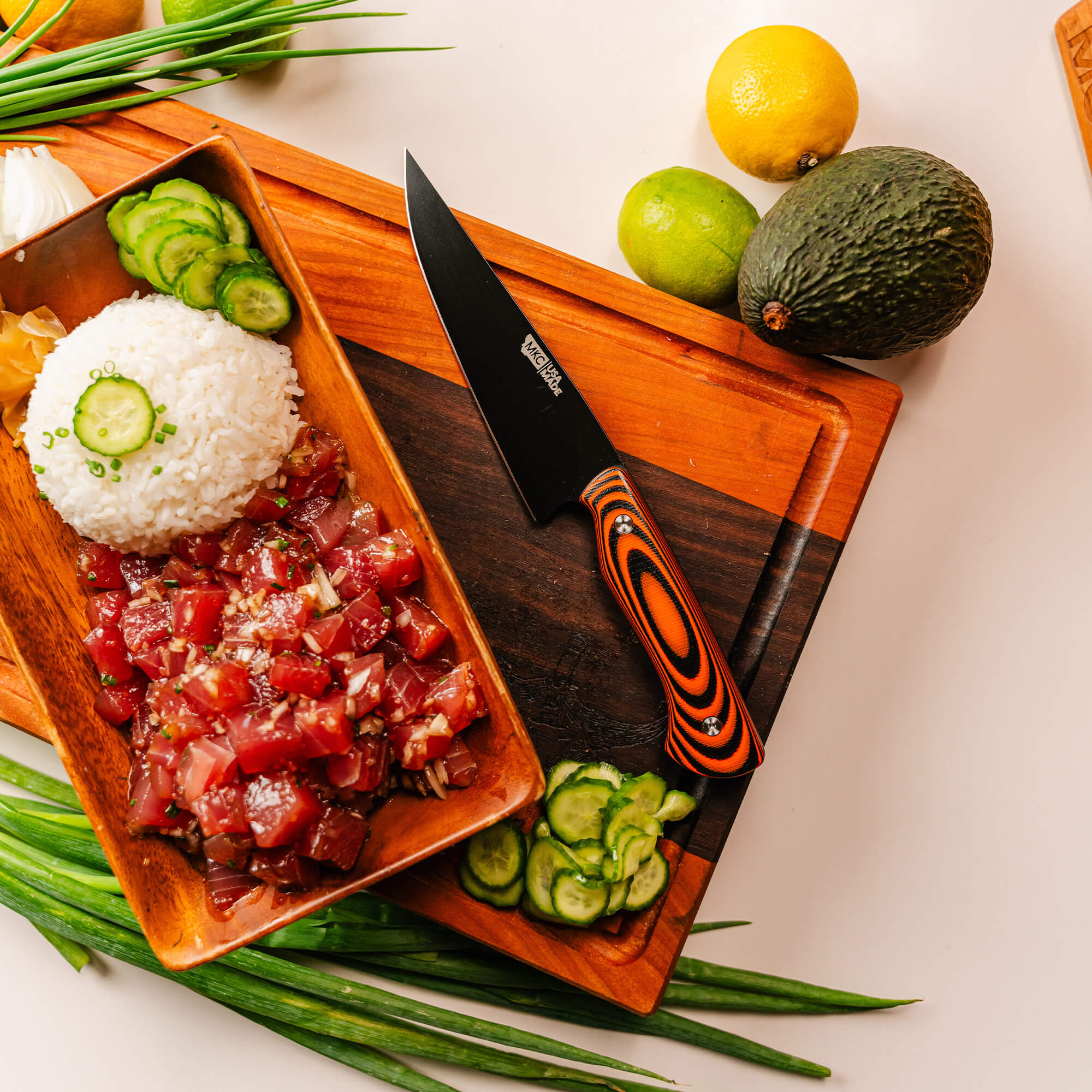 MKC CULINARY SET - ORANGE & BLACK