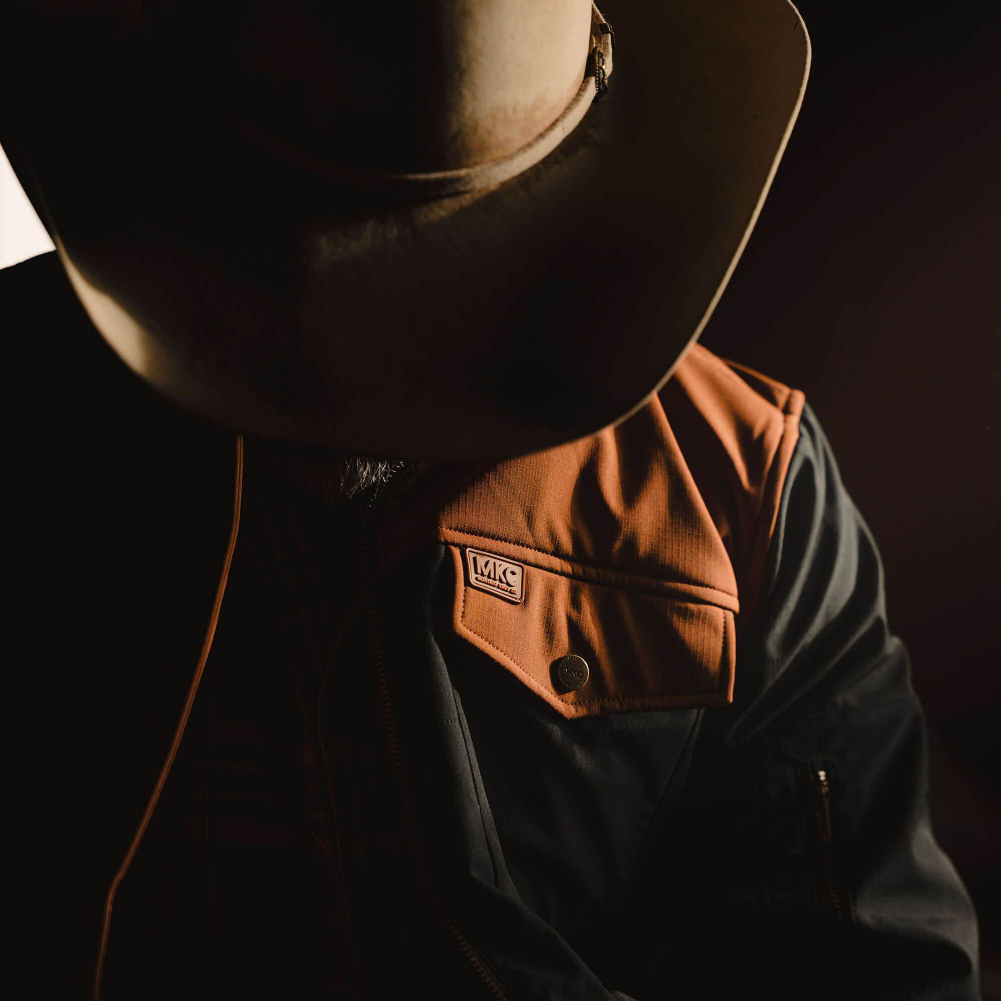 AUGUSTA JACKET - BLACK/COYOTE