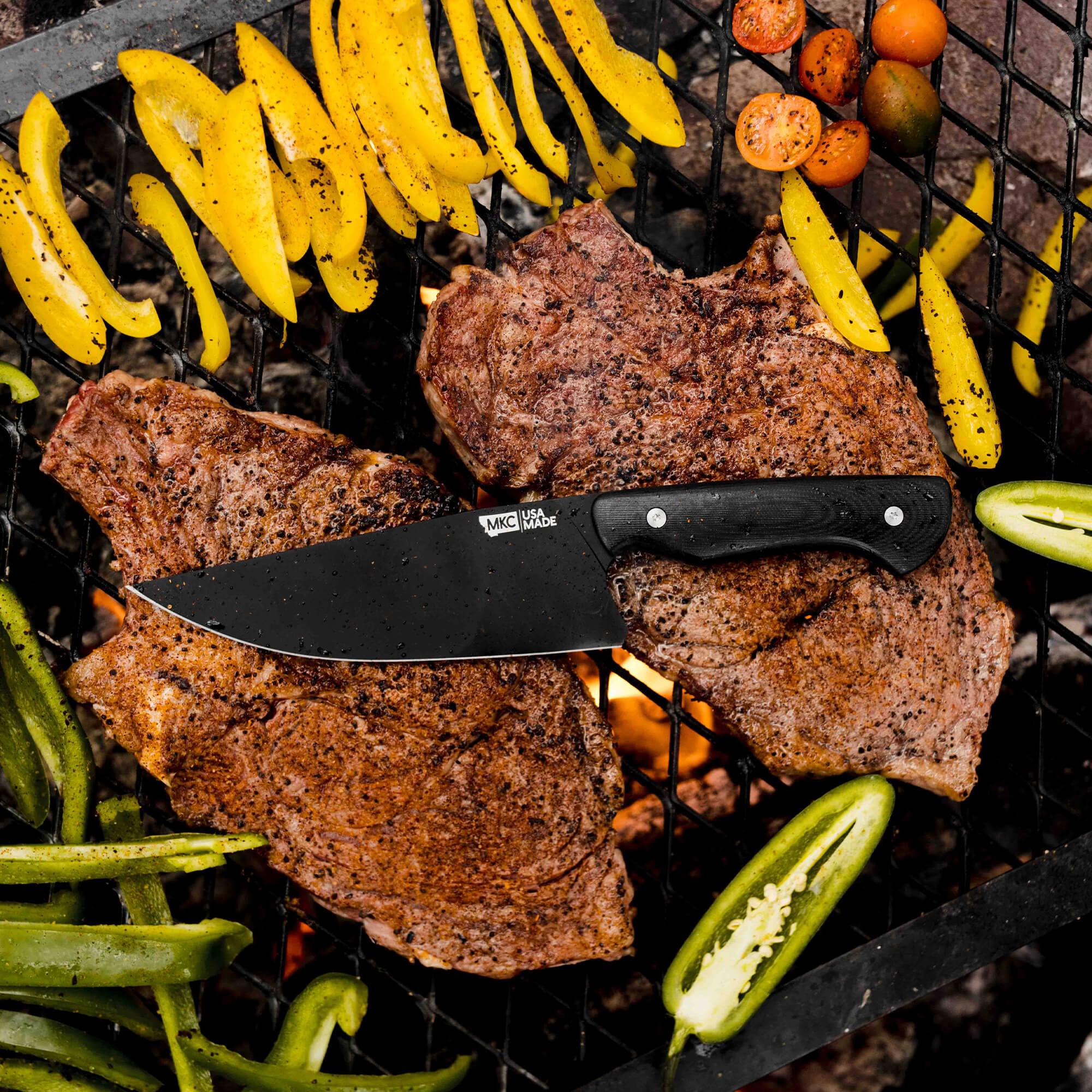 MEAT CHURCH CHEF KNIFE - BLACK