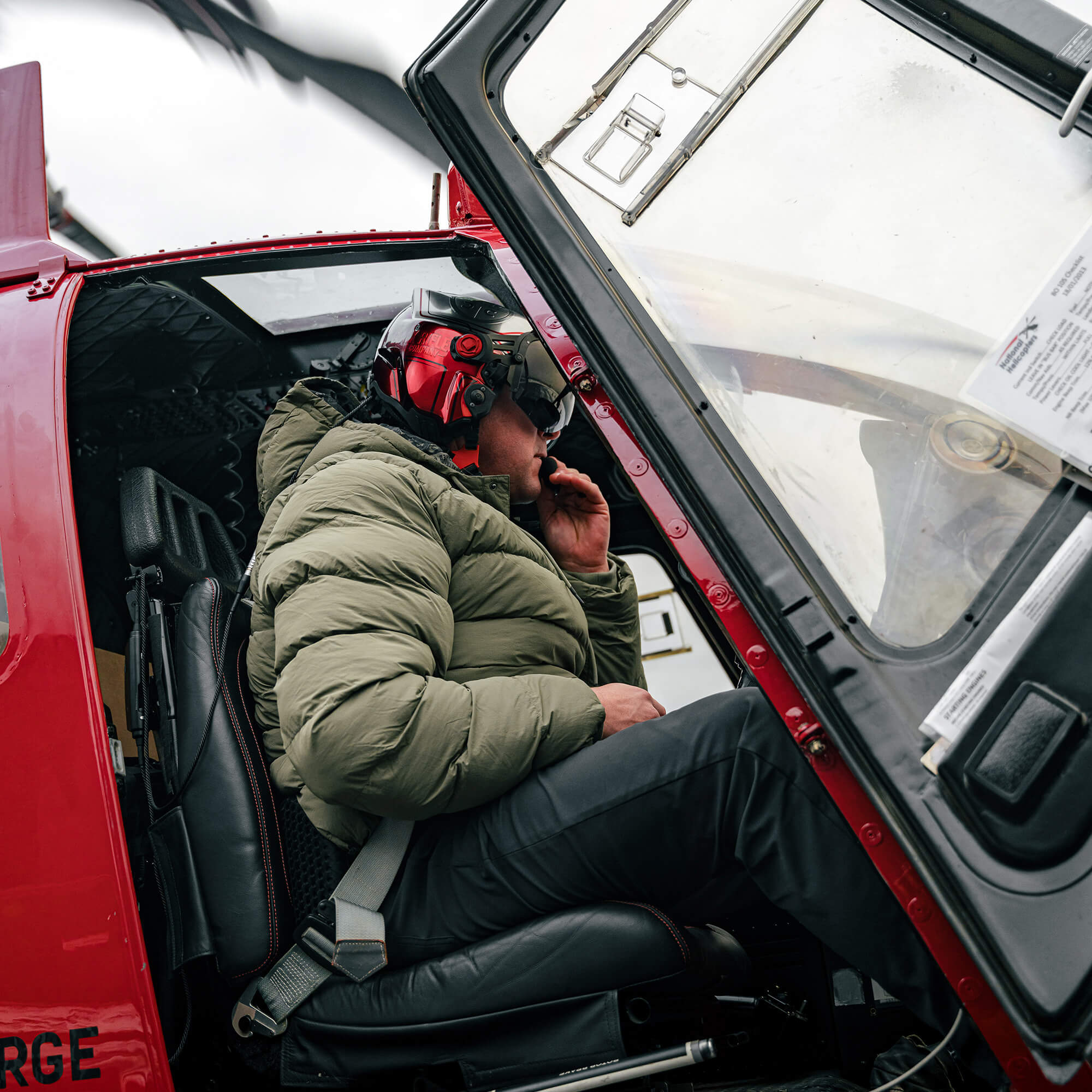 OBERLIN PULLOVER PUFFY JACKET - OLIVE