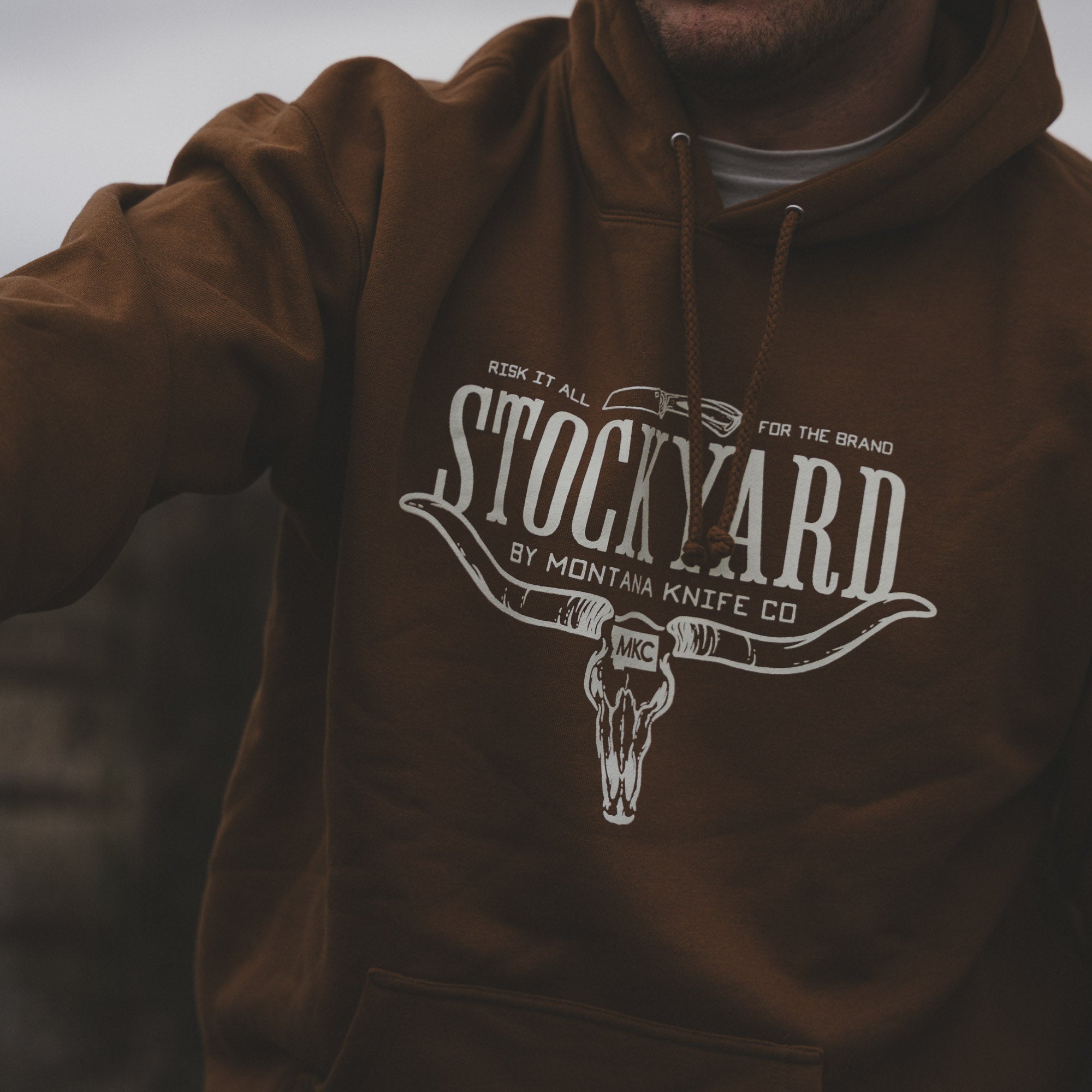 STOCKYARD HOODIE - SADDLE