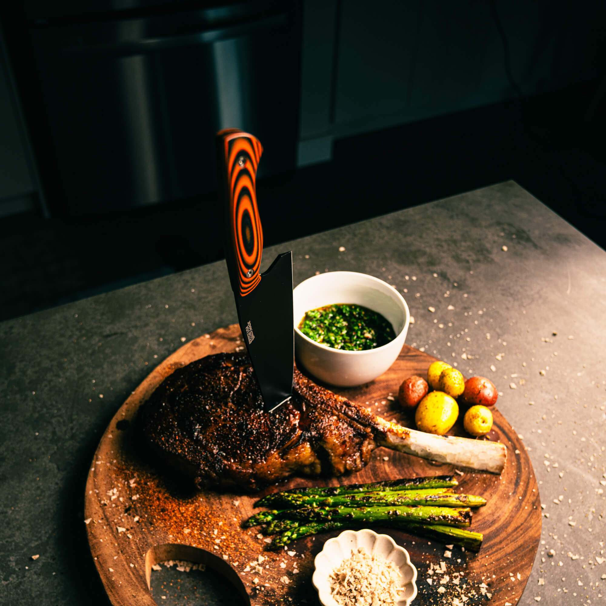 BIGHORN CHEF - ORANGE & BLACK