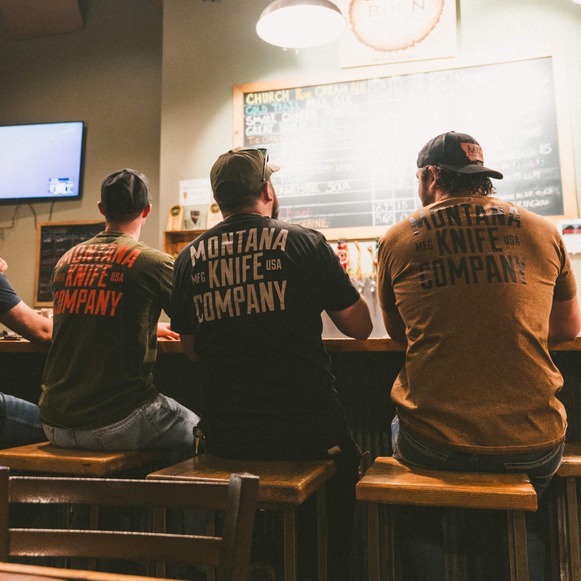 MKC STONEWASH TEE - BLACK