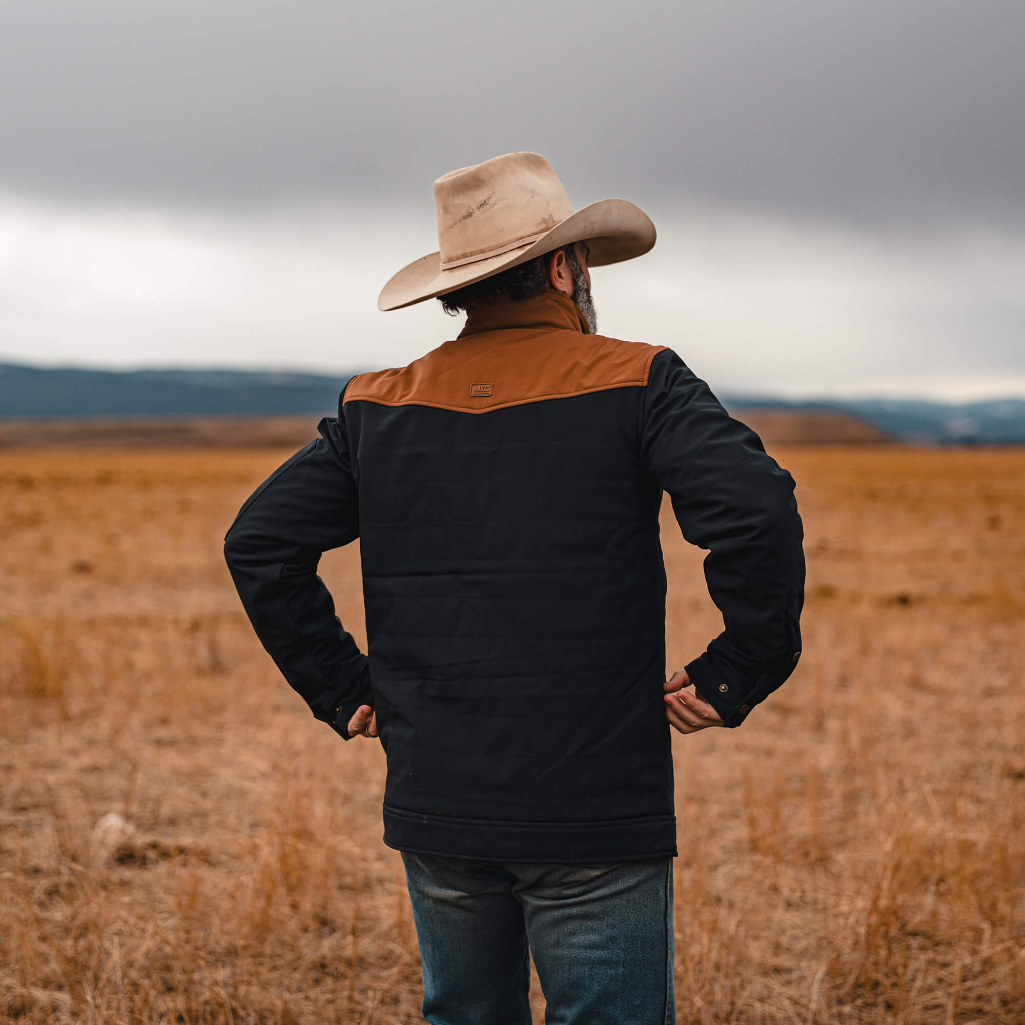 AUGUSTA JACKET - BLACK/COYOTE