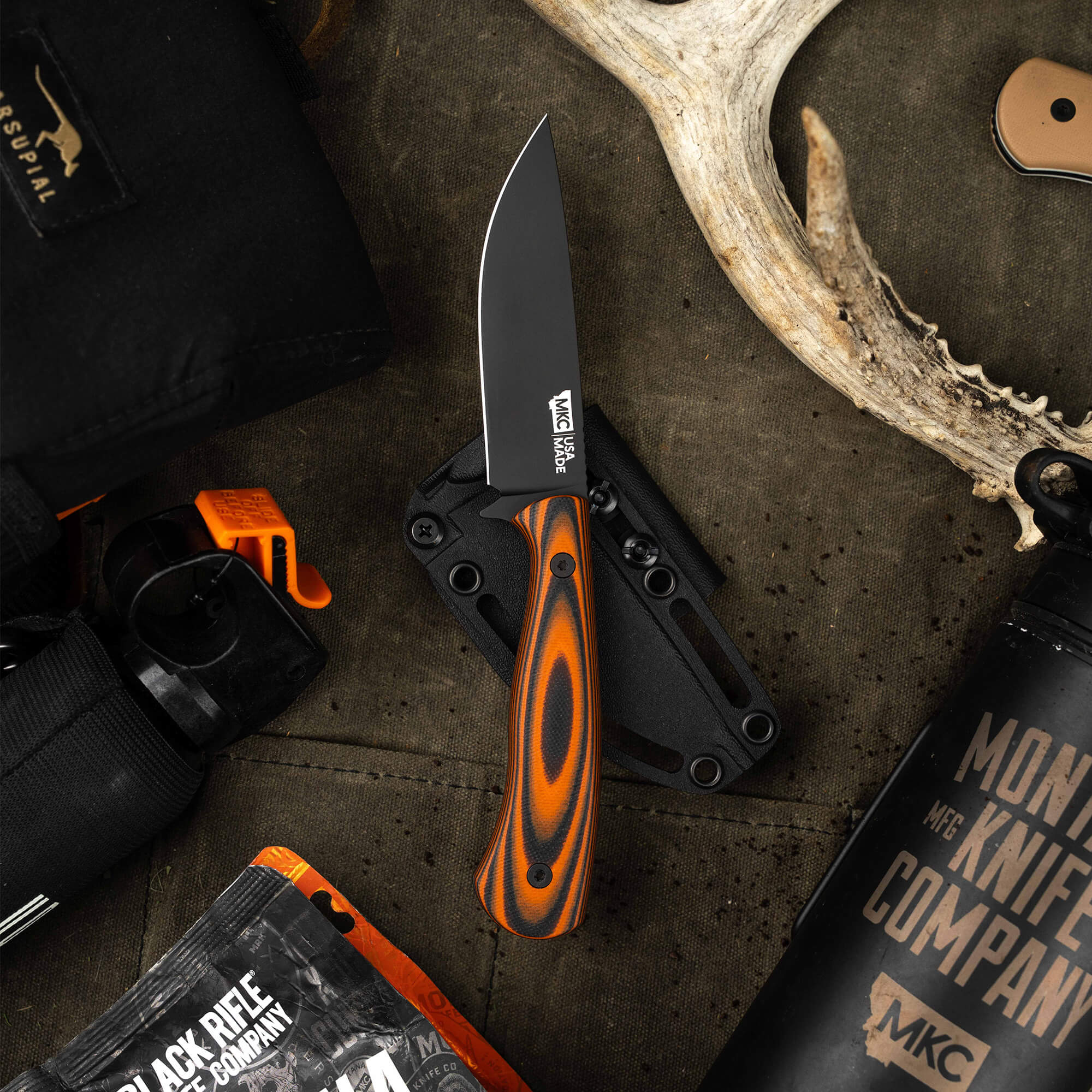 MKC WHITETAIL - PVD - ORANGE & BLACK