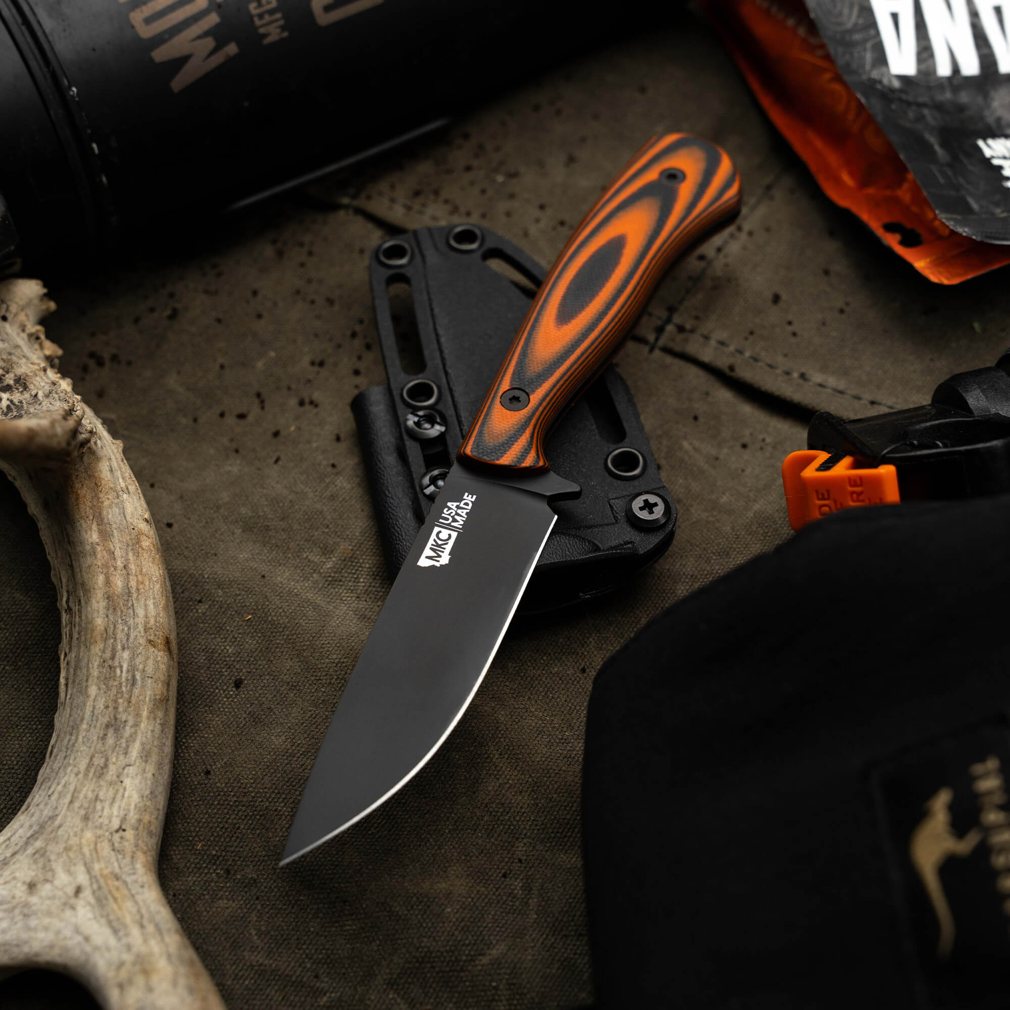 MKC WHITETAIL - PVD - ORANGE & BLACK