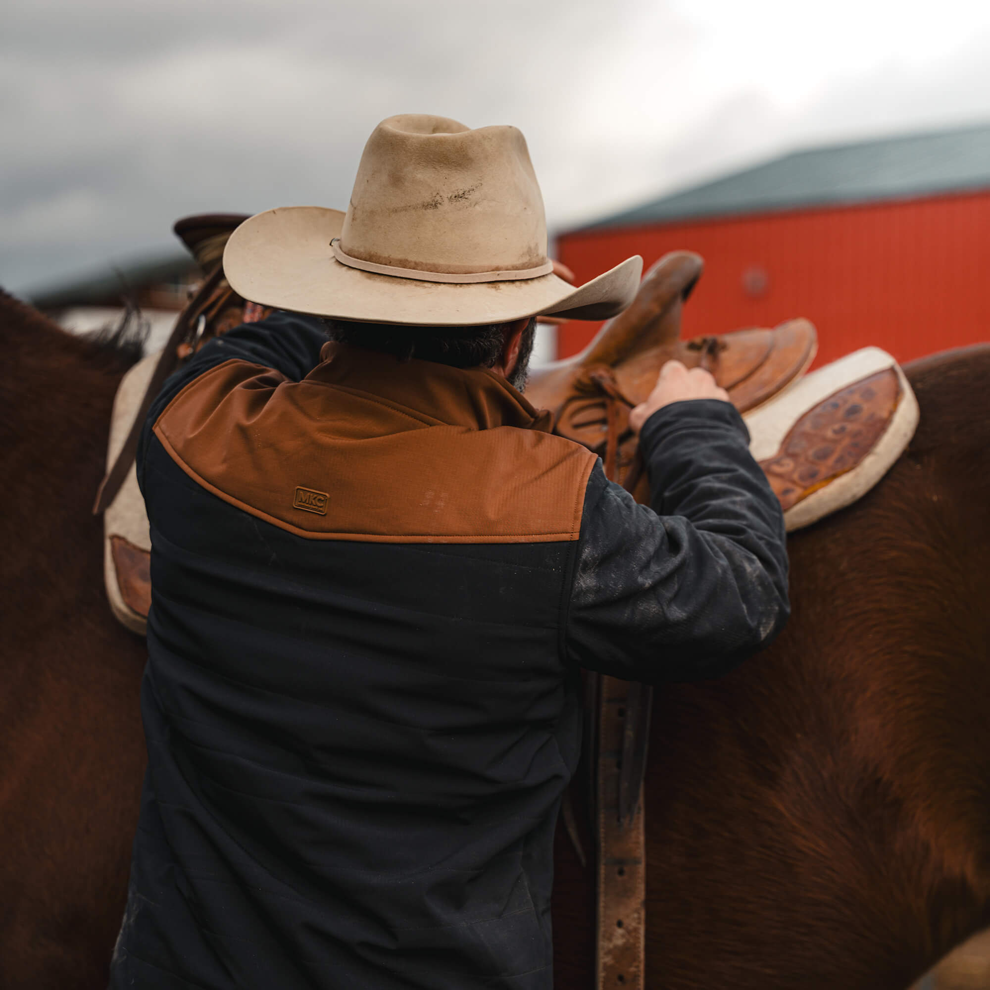 AUGUSTA JACKET - BLACK/COYOTE