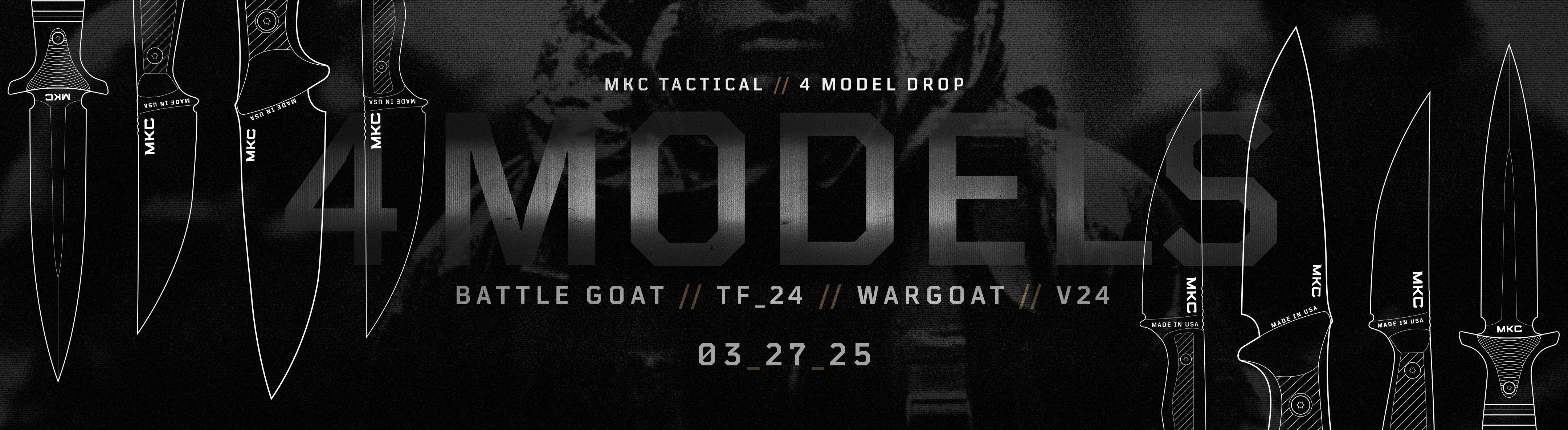 MKC TACTICAL - 4 MODEL DROP