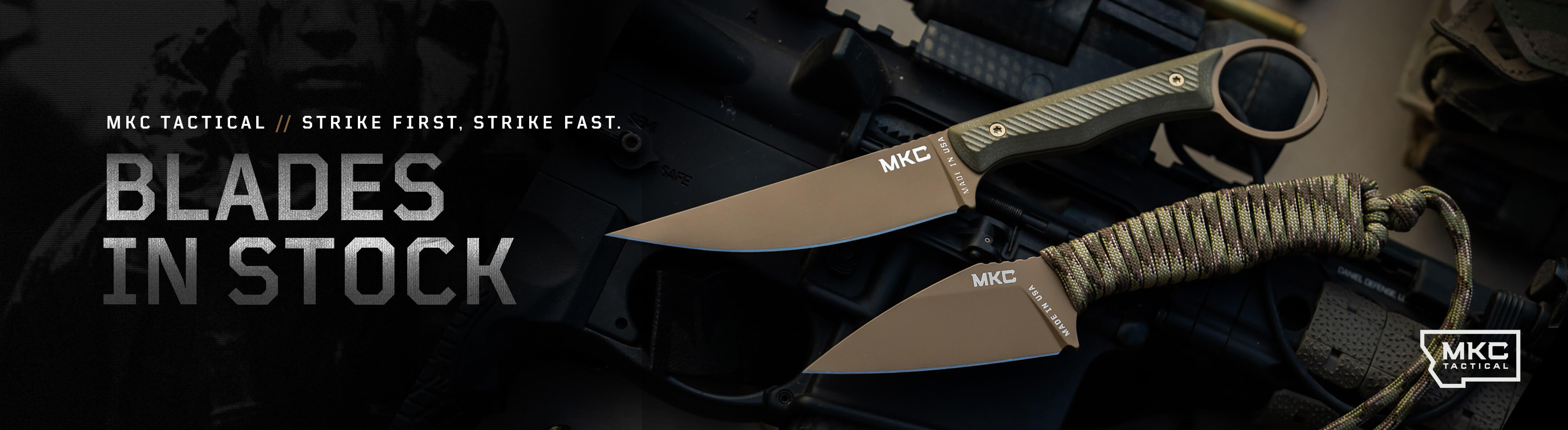 MKC TACTICAL BLADES IN STOCK!