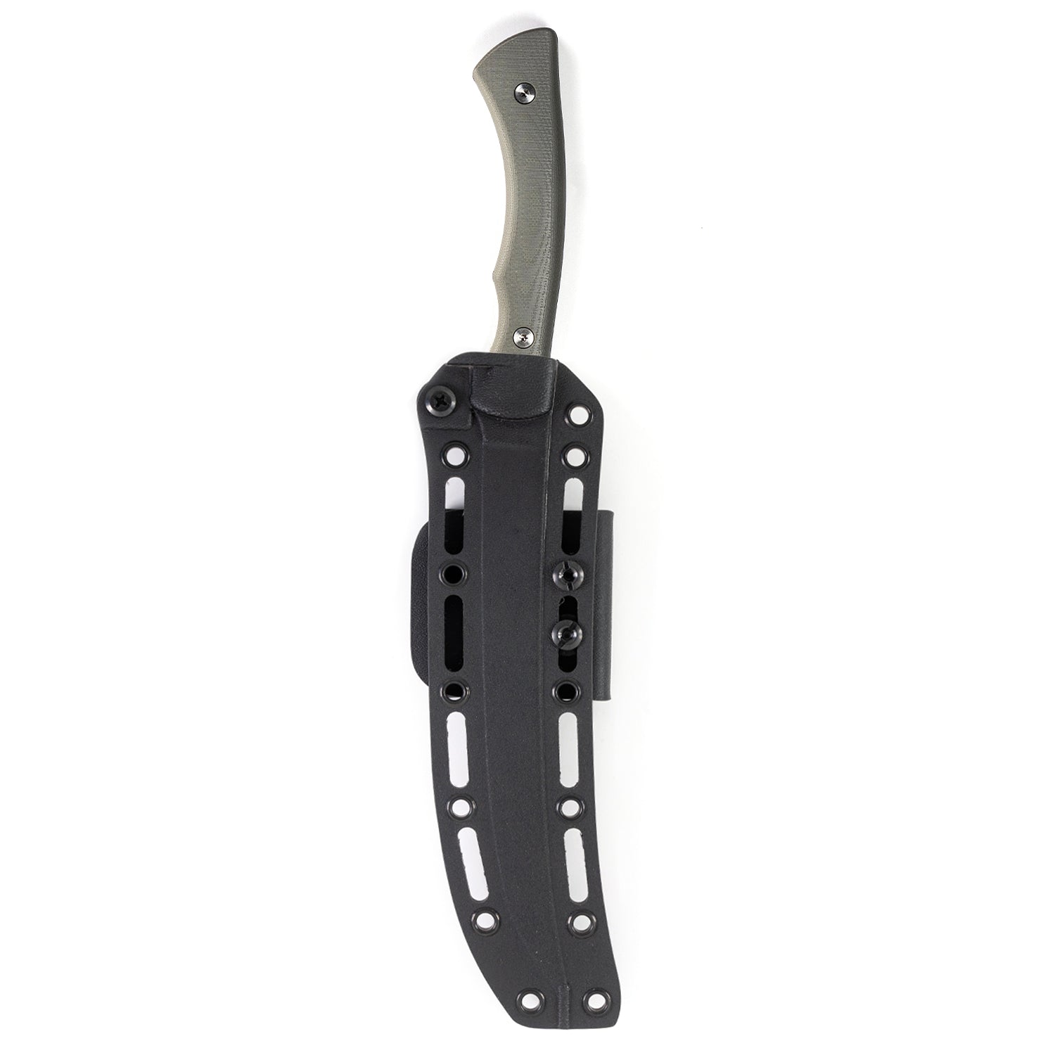 HUK Flathead Fillet knife with a sleek blade and ergonomic handle, designed for precision fishing and outdoor use.